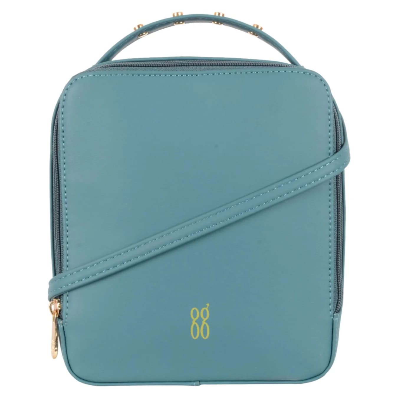 Women's Teal Casual Shoulder Handle Backpack