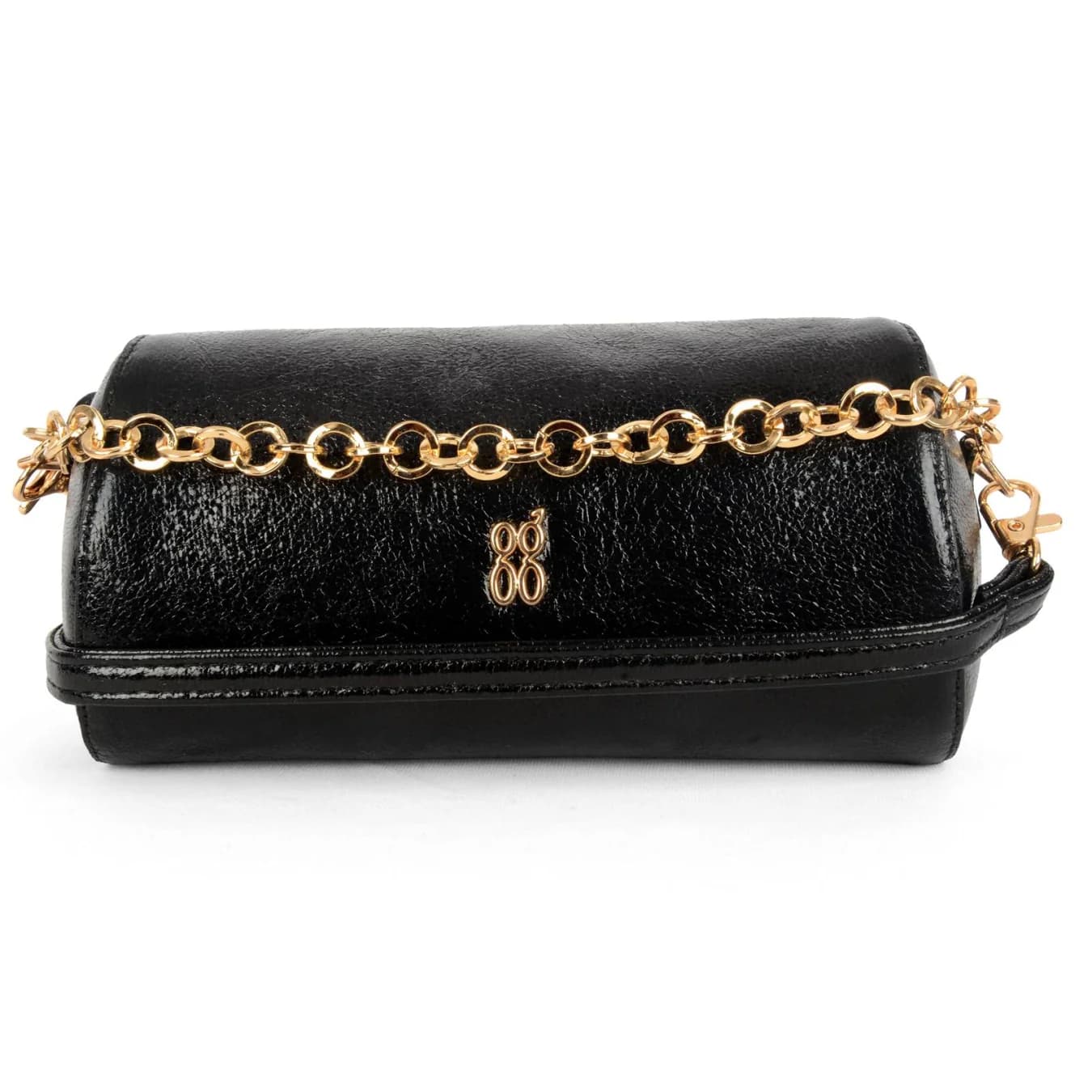 Women's Black Casual Shoulder Handle Clutch