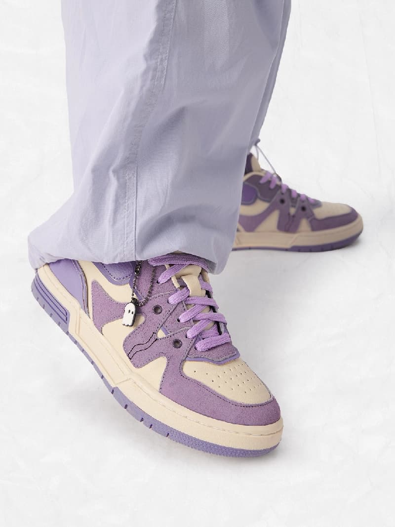 Women's Purple Casual Urban Blaze- Lavender Low Top Sneakers