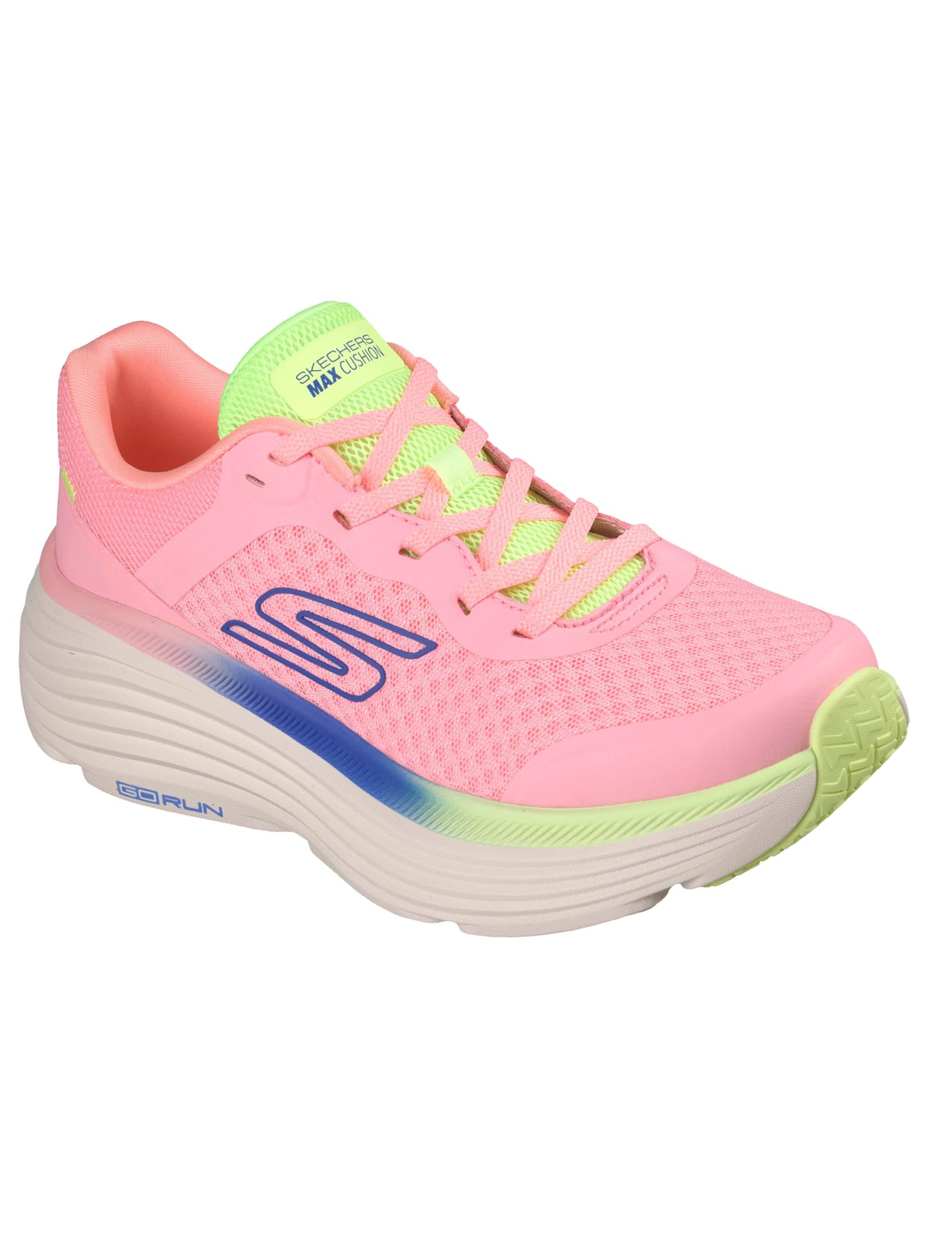 Women's Pink Casual Lace-Up Max Cushioning Endeavour - Ca Running Shoes
