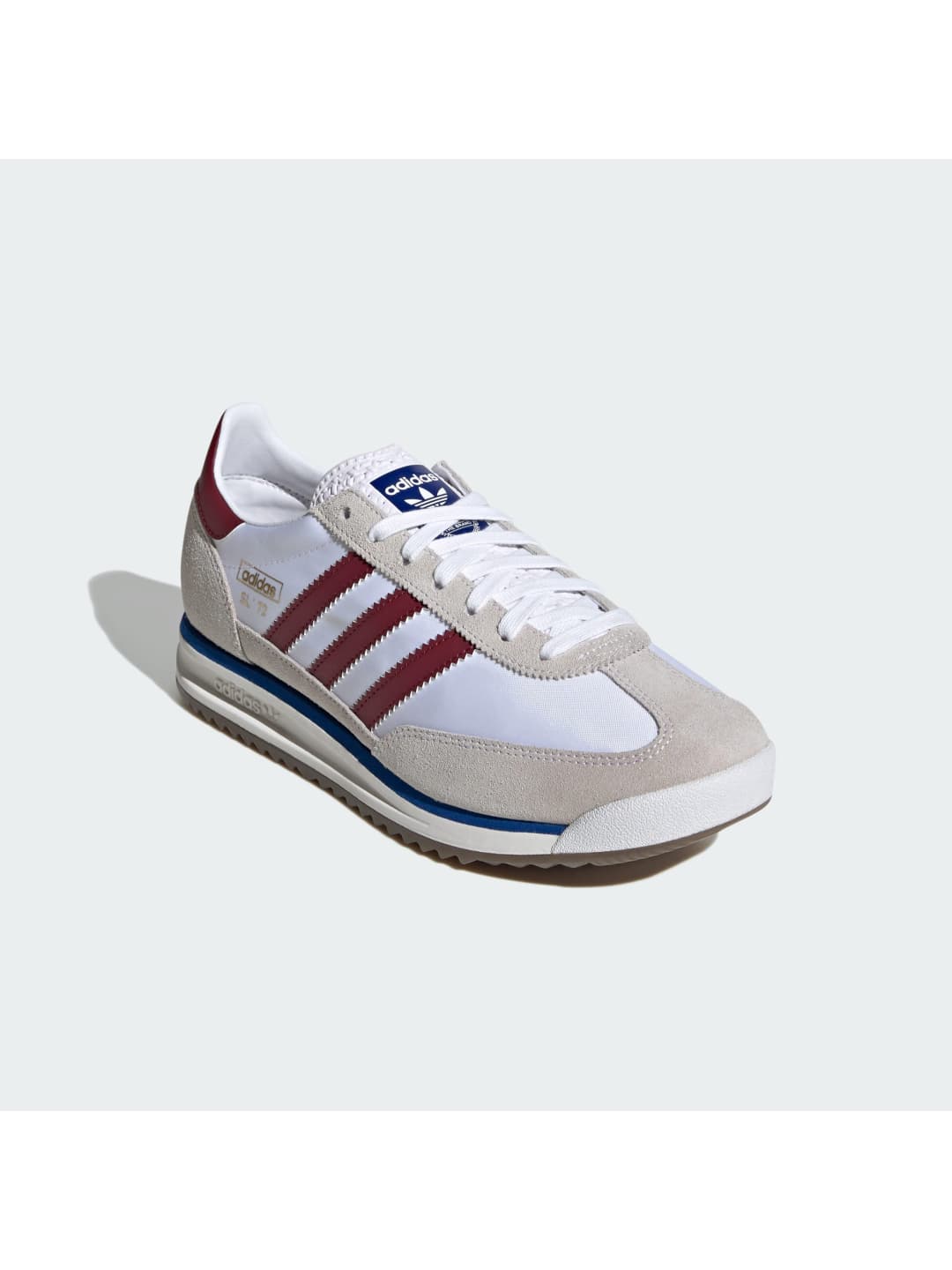 Men's White Casual Leather SL 72 Rs Sneakers