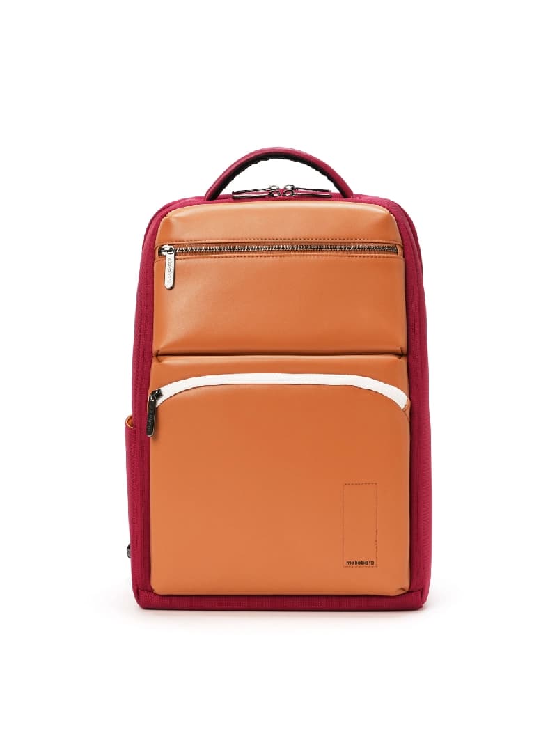 Unisex Orange & Magenta The Radio Backpack Casual Fire Alarm -22L