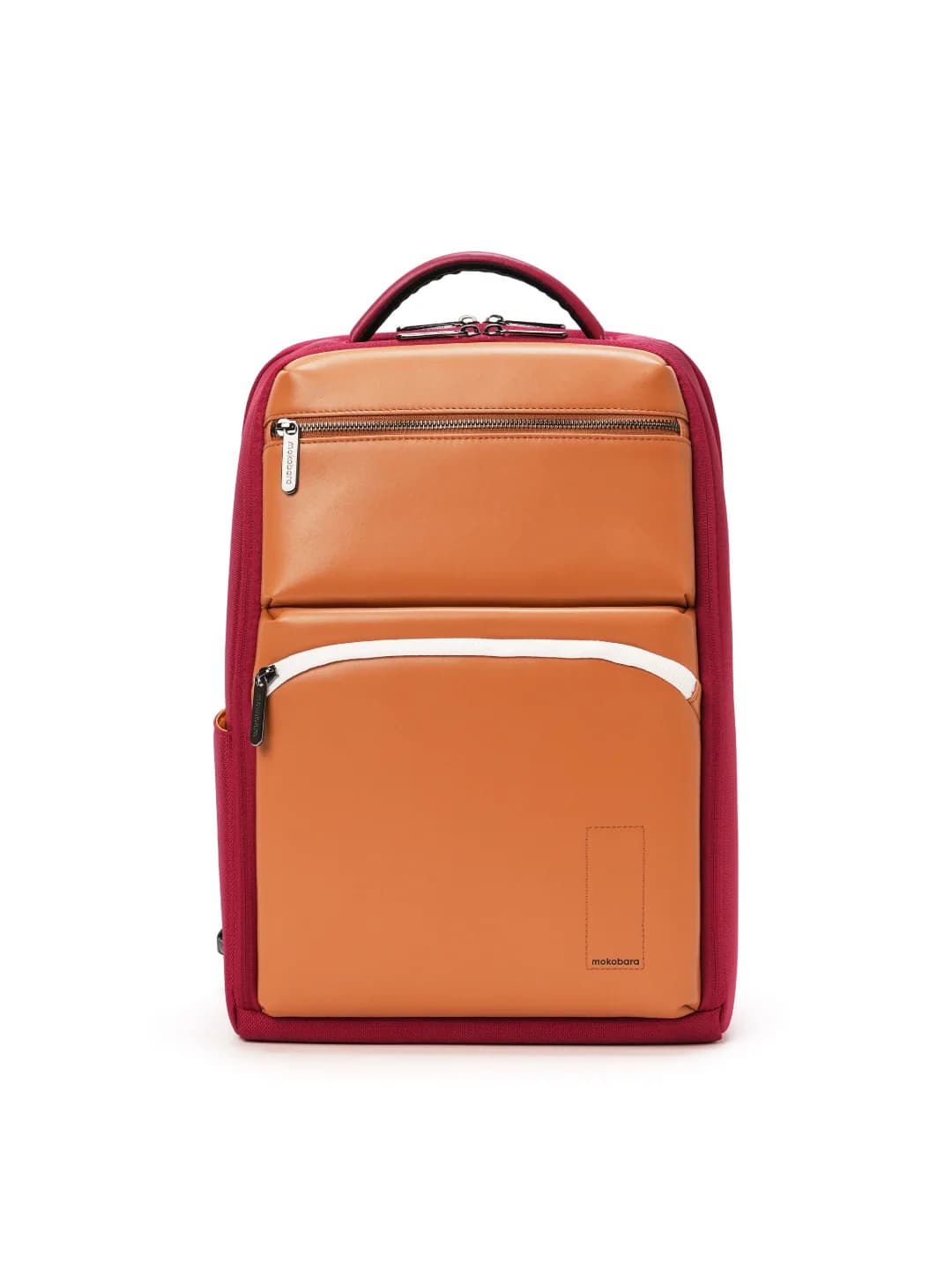 Unisex Orange & Magenta The Radio Backpack Casual Fire Alarm -22L