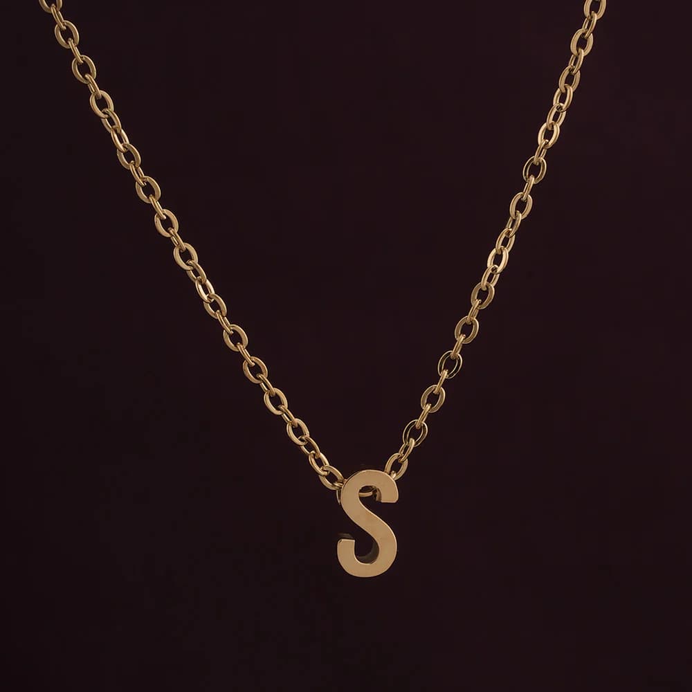 Women's Gold Casual Wear Gold Plated Stainless Steel Necklace Set
