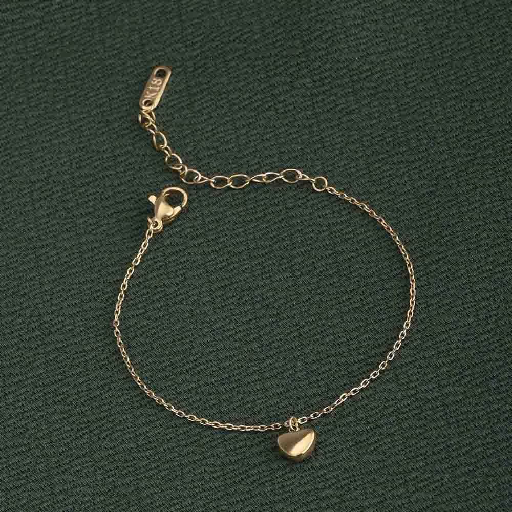 Women's Gold Casual Wear Gold Plated Stainless Steel Bracelet