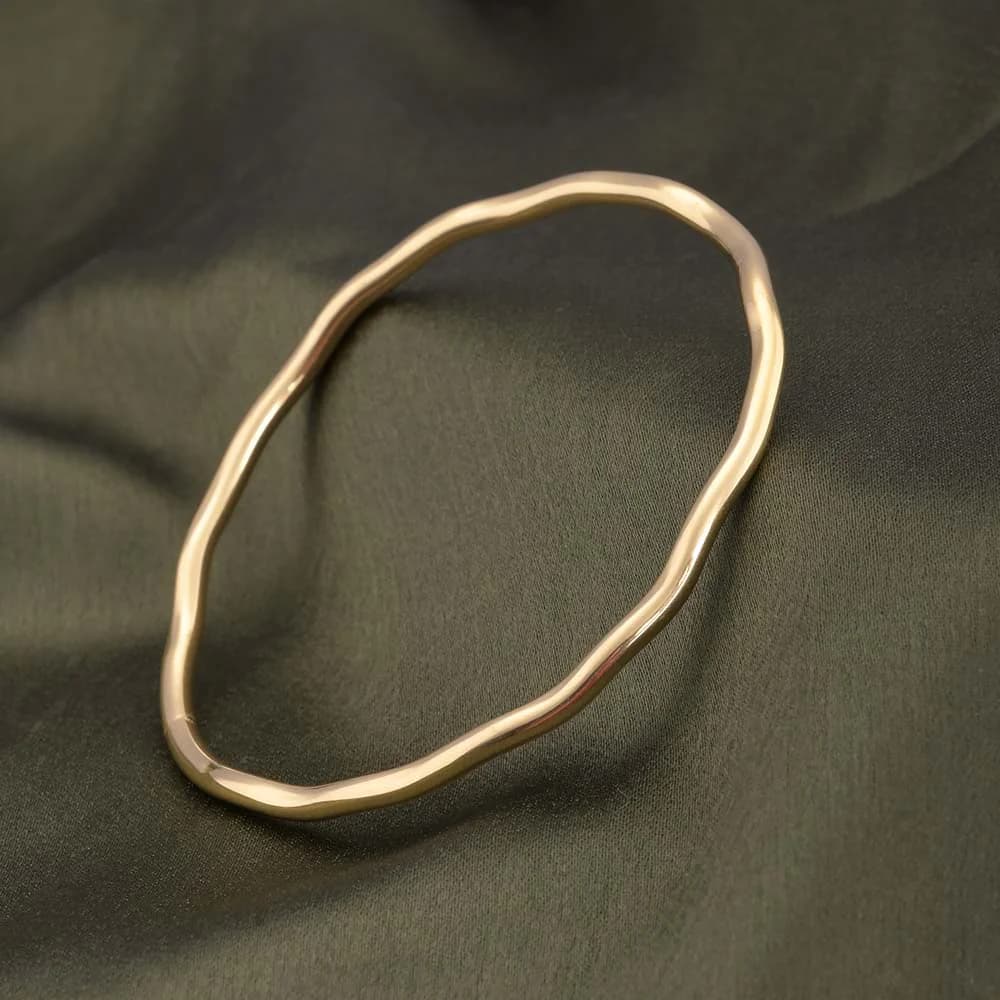 Women's Gold Casual Wear Gold Plated Stainless Steel Bracelet