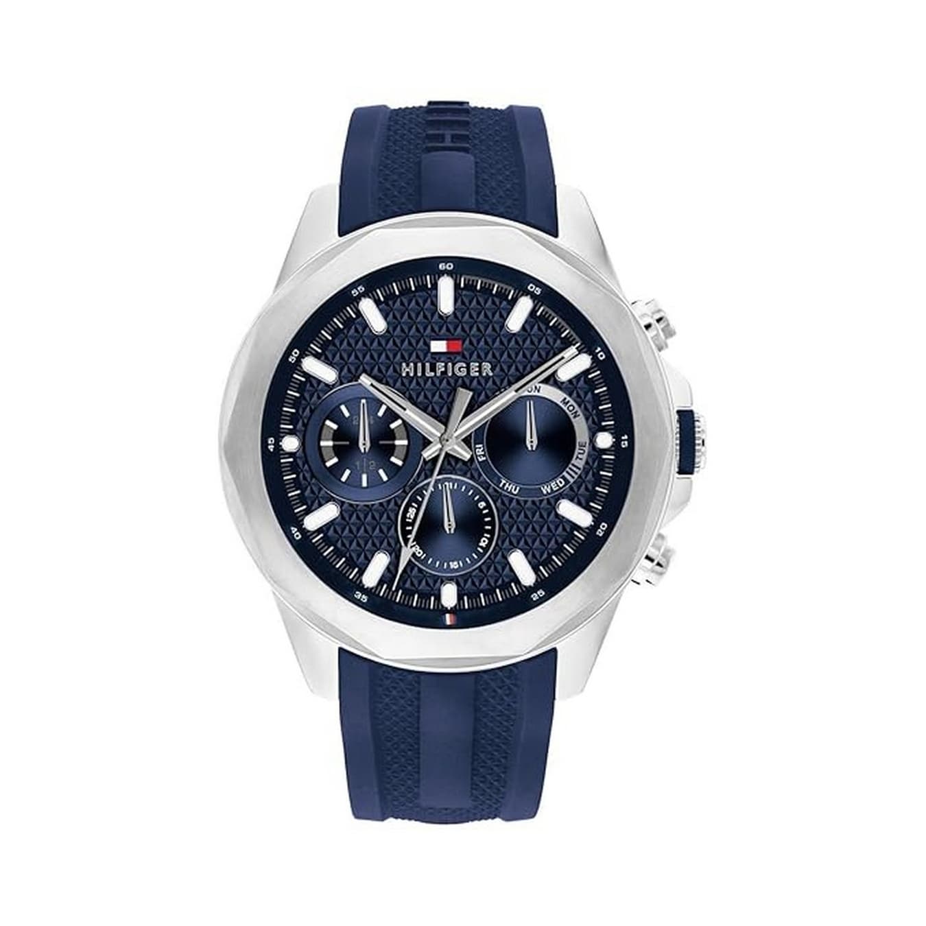 Men's Blue Quartz Analog Watch