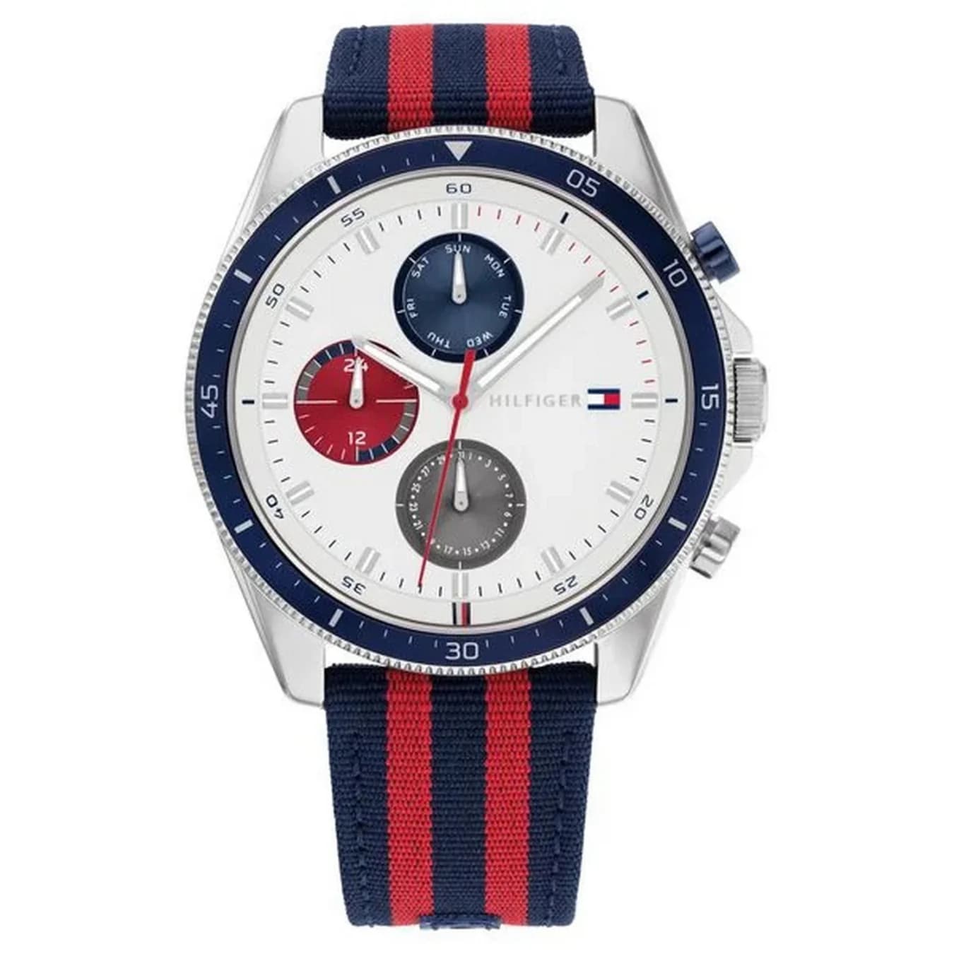 Men's White Dial Quartz Analog Watch