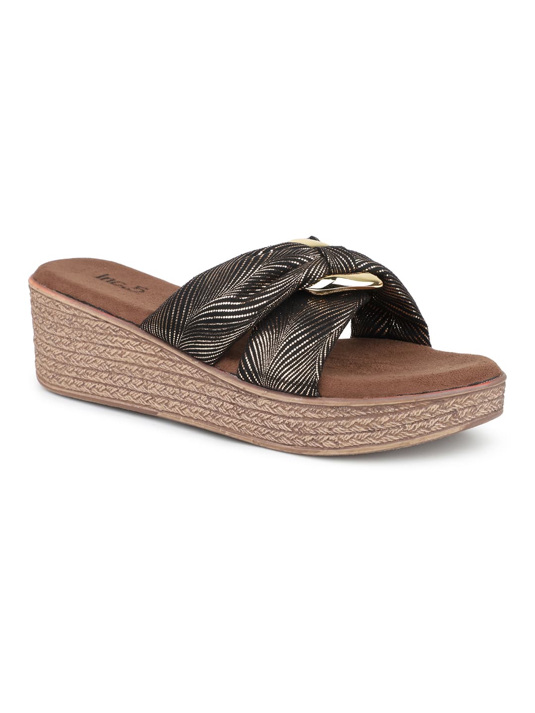 Women's Antique Casual Synthetic Wedge Heel Wedges Sandals