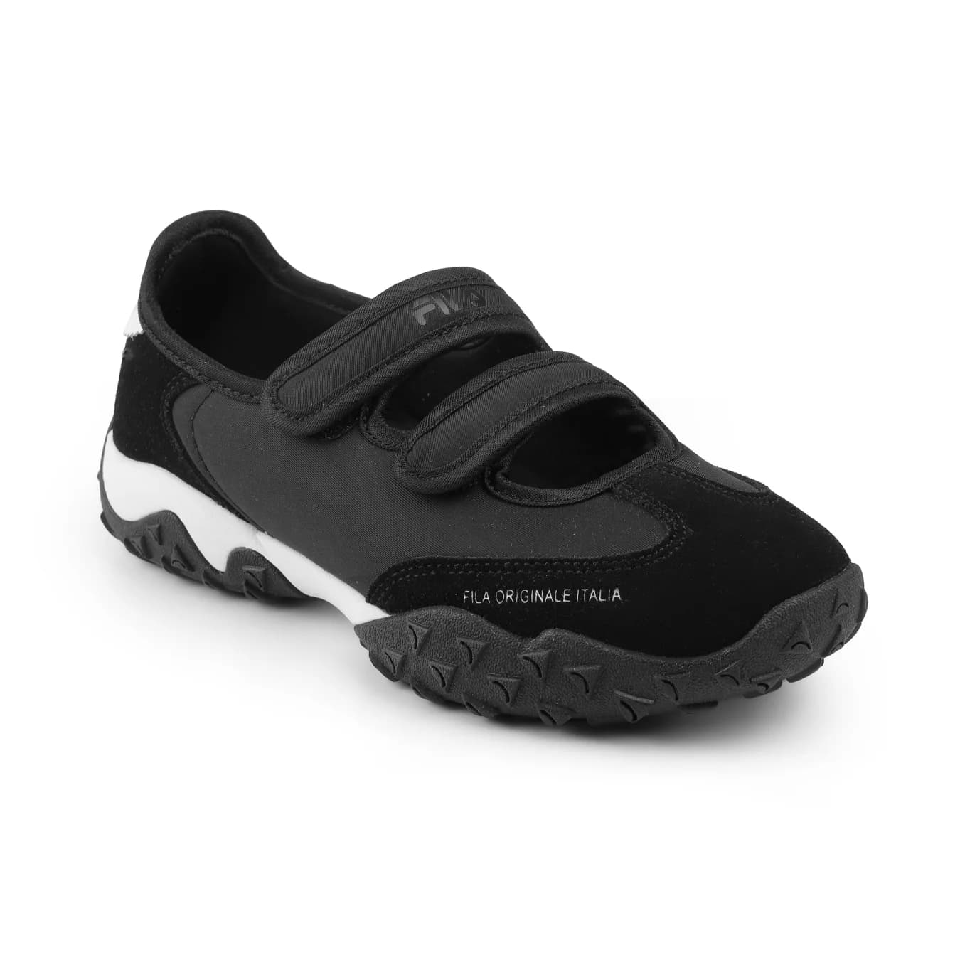 Women's Black Casual Round Toe Sneakers