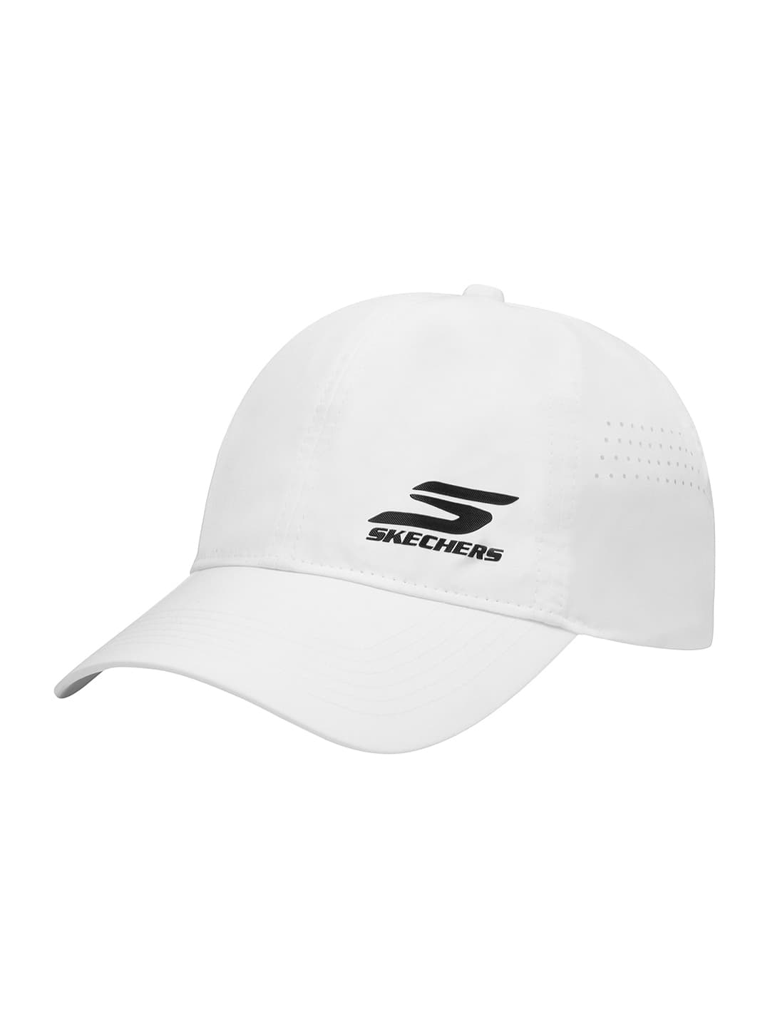 Unisex White Casual Performance 6 Panel Cap
