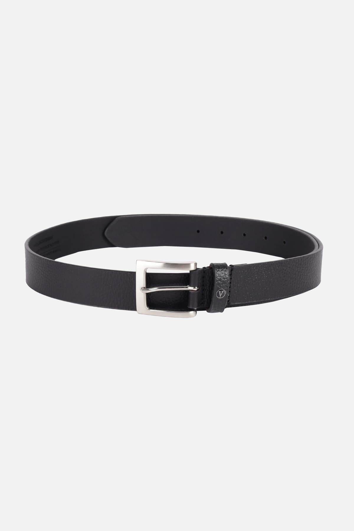 Men's Textured Leather Formal Belt
