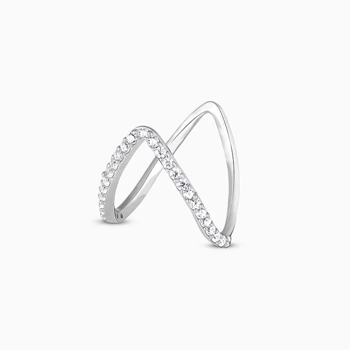 Women's Silver Beautiful Vanki Ring