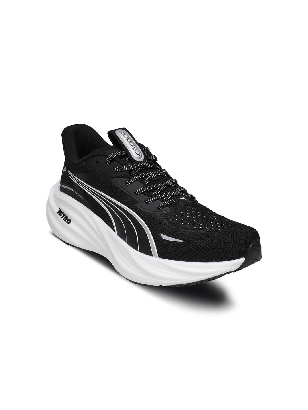 Women's Black Casual Textile Magnify Nitro 3 Running Shoes