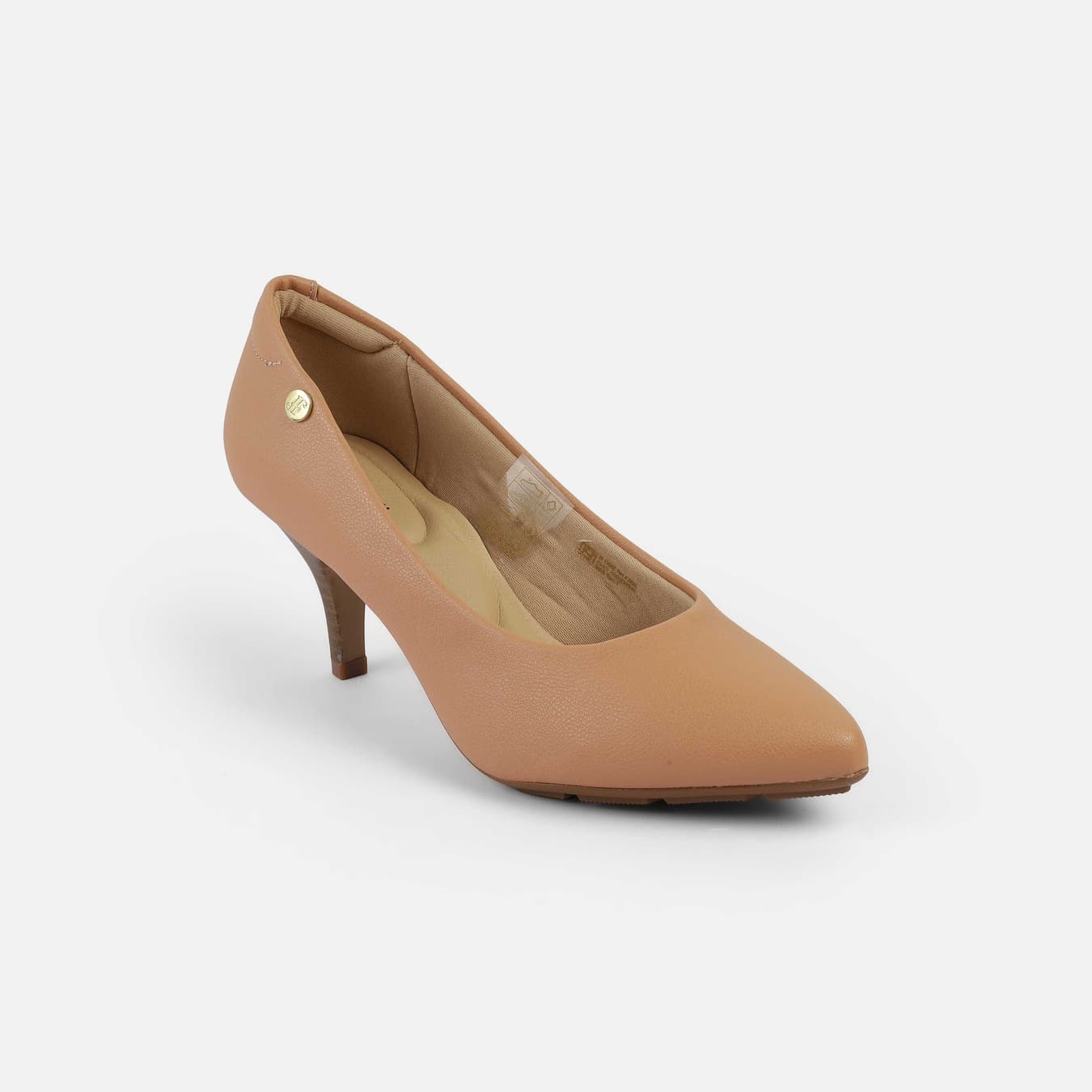 Women's Pink Formal Pointy Toe Synthetic Heels