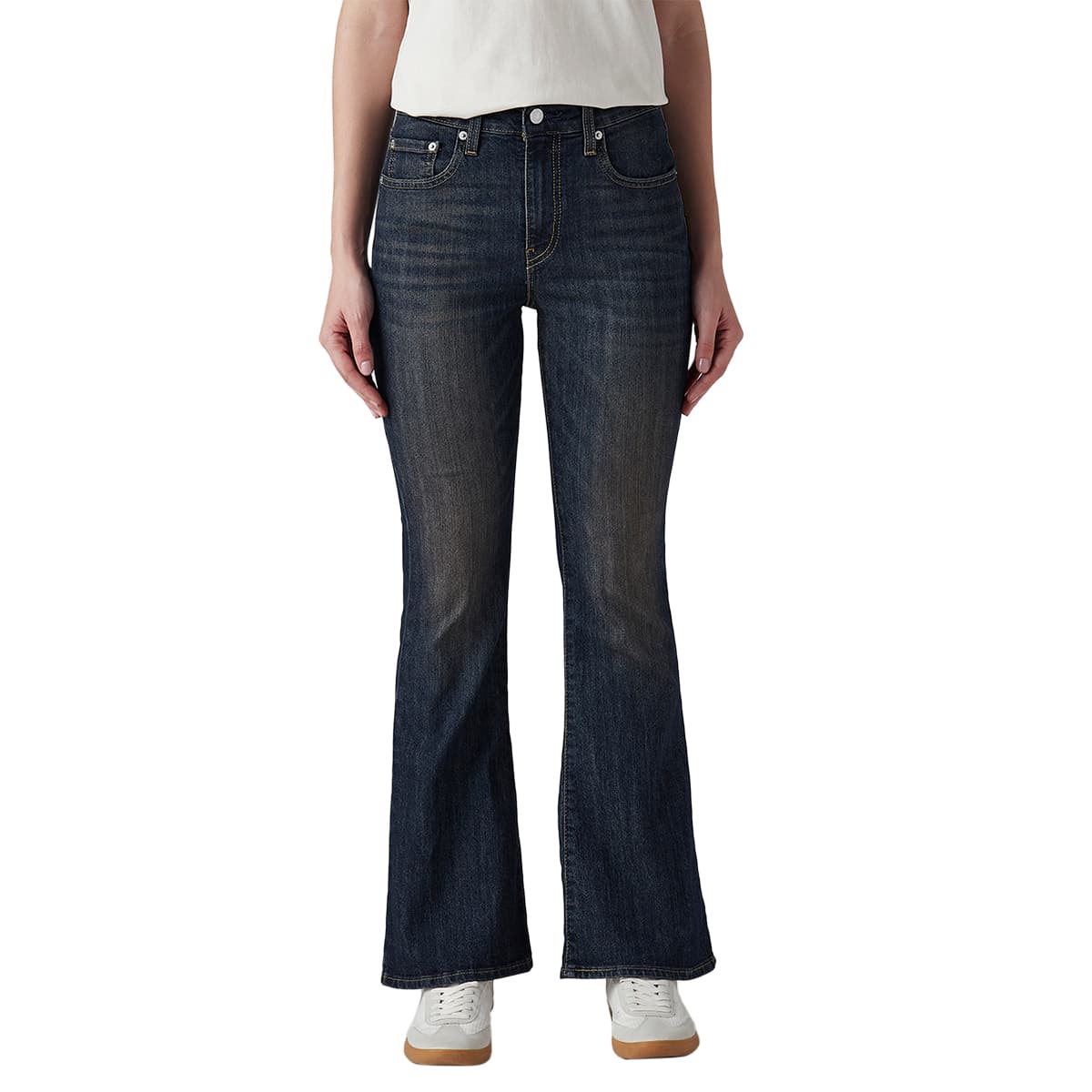 Women's 726 Dark Indigo Flared Fit High-Rise Jeans