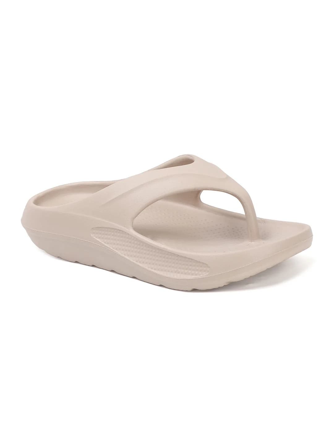 Women's Beige Casual Round Toe Sandals