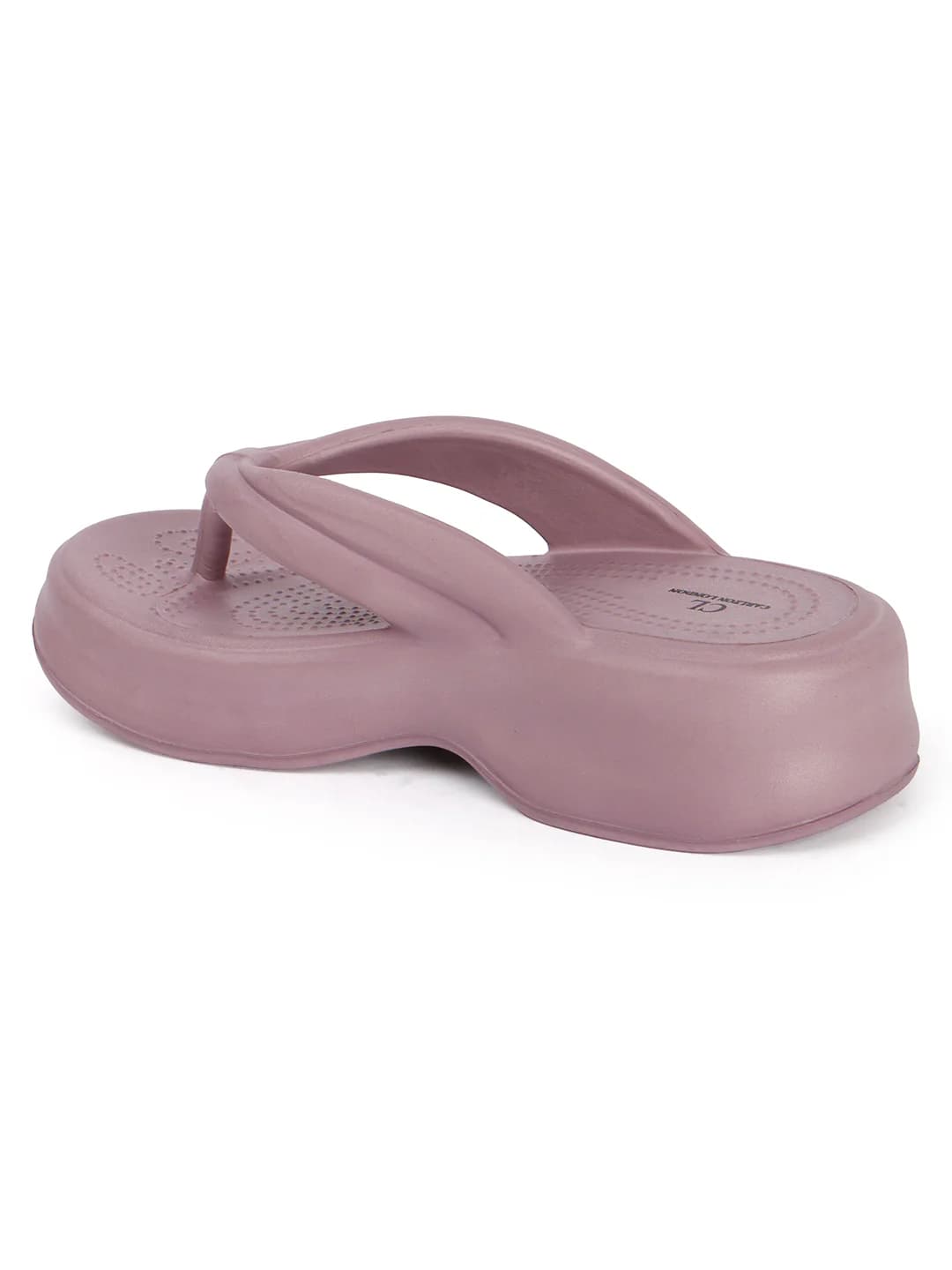 Women's Red Casual Round Toe Sandals
