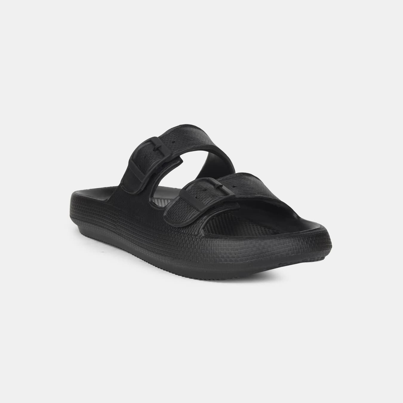 Men's Black Casual Eva Slides