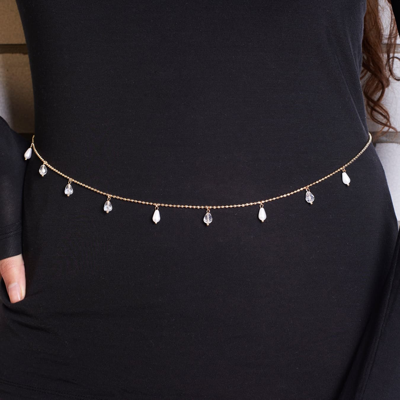 Women's Gold Casual Pixie Chic Waist Chain