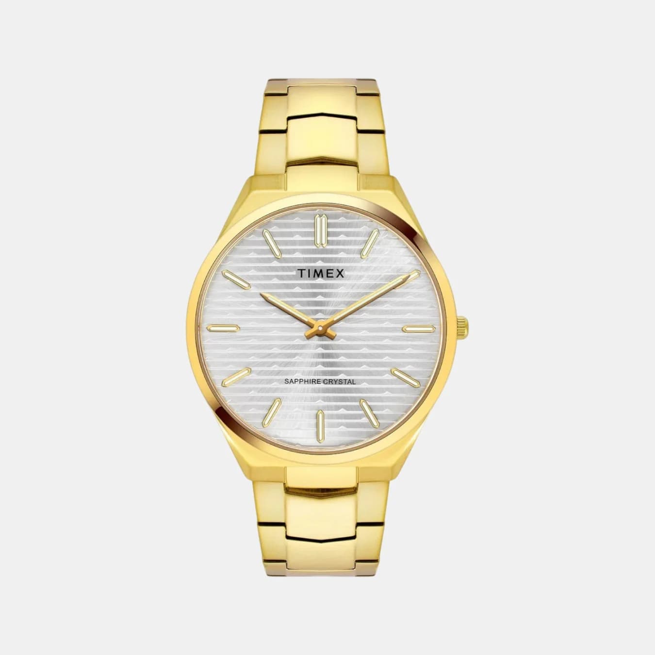 Fashion Men's Quartz Silver Dial Analog Stainless Steel Watch TWEG25801