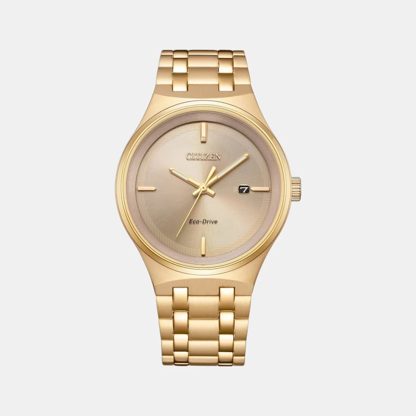 Axiom Men's Quartz Rose Gold Dial Analog Stainless Steel Watch BM7653-50Q