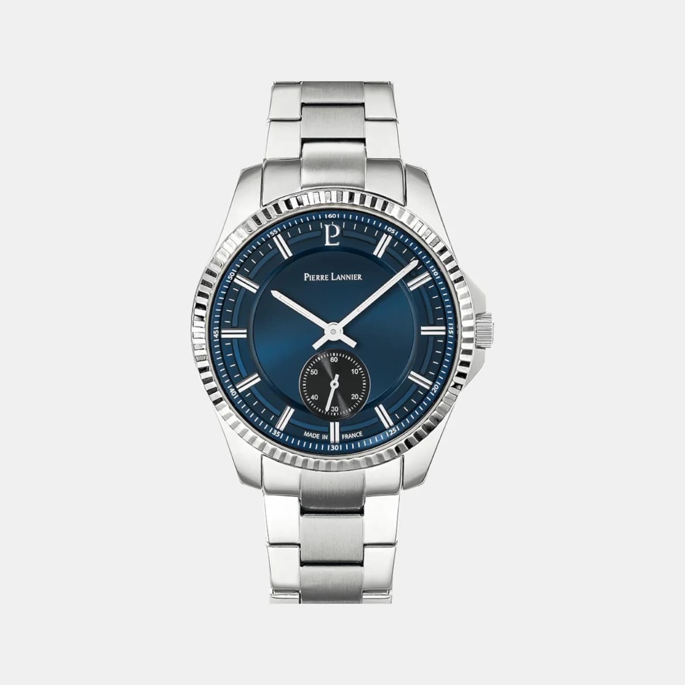 Metropolitain Men's Quartz Blue Dial Analog Stainless Steel Watch 246G161