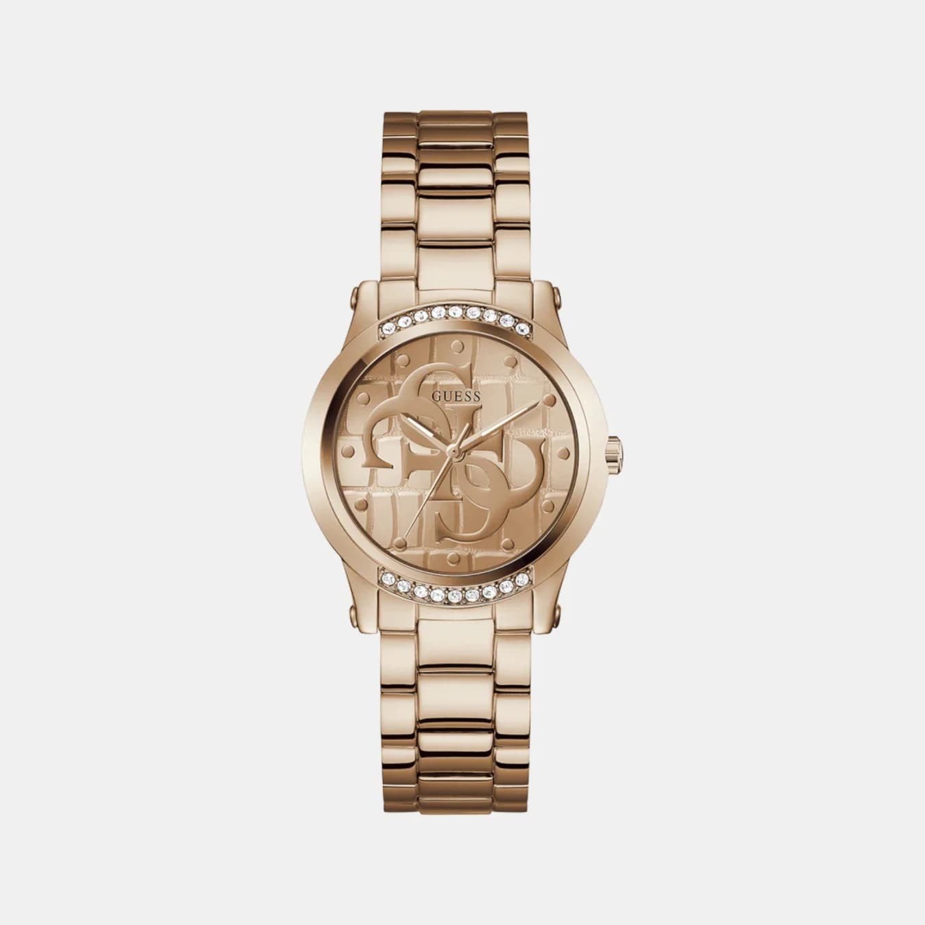 Women's Quartz Rose Gold Dial Analog Stainless Steel Watch GW0861L3
