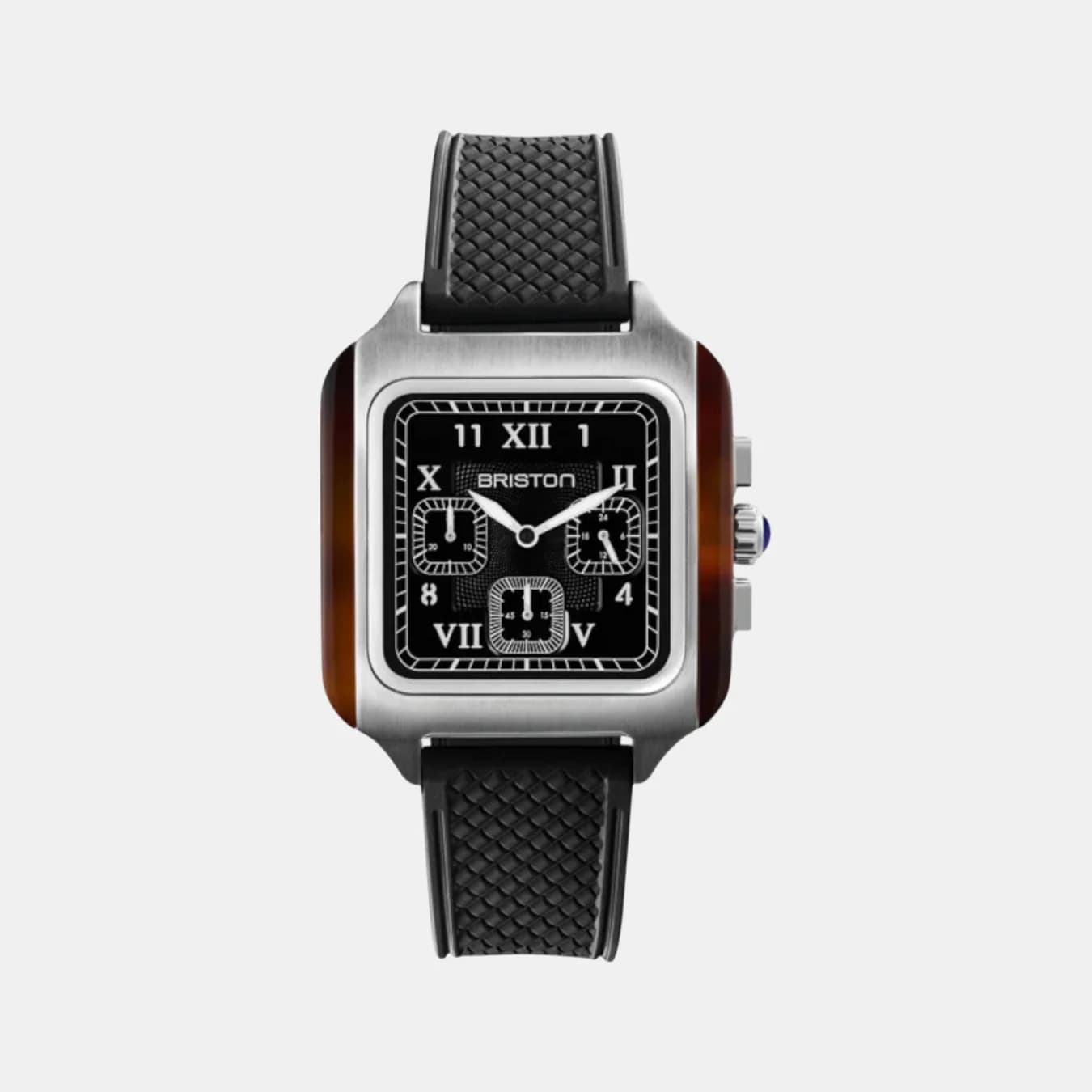 Streamliner Kennedy Men's Quartz Black Dial Chronograph Rubber Watch 251838.SA.T.1.FB
