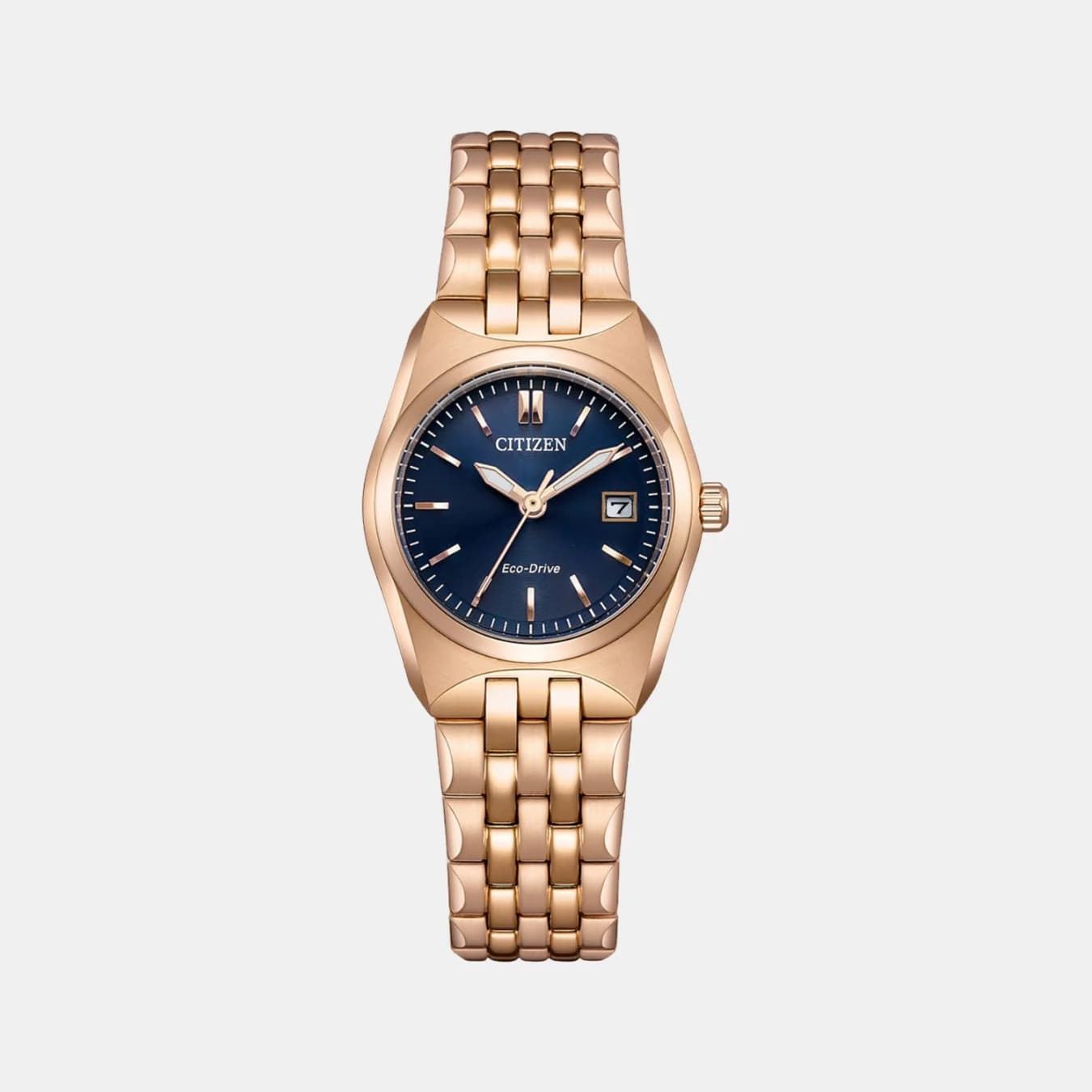 Corso Women's Eco-Drive Blue Dial Analog Stainless Steel Watch EW2298-52L