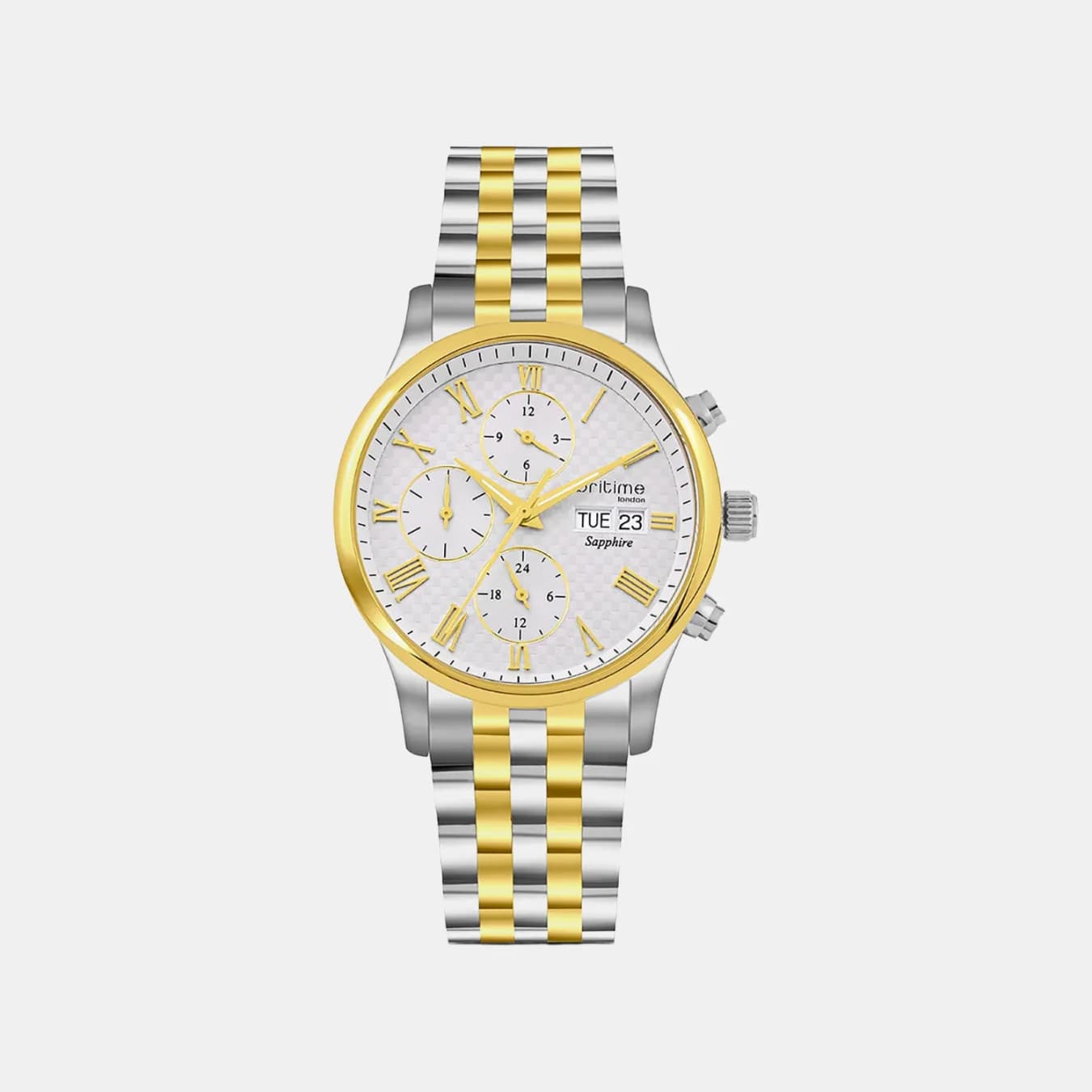 Imperion Men's Automatic Silver Dial Analog Metal Watch 247-M11404