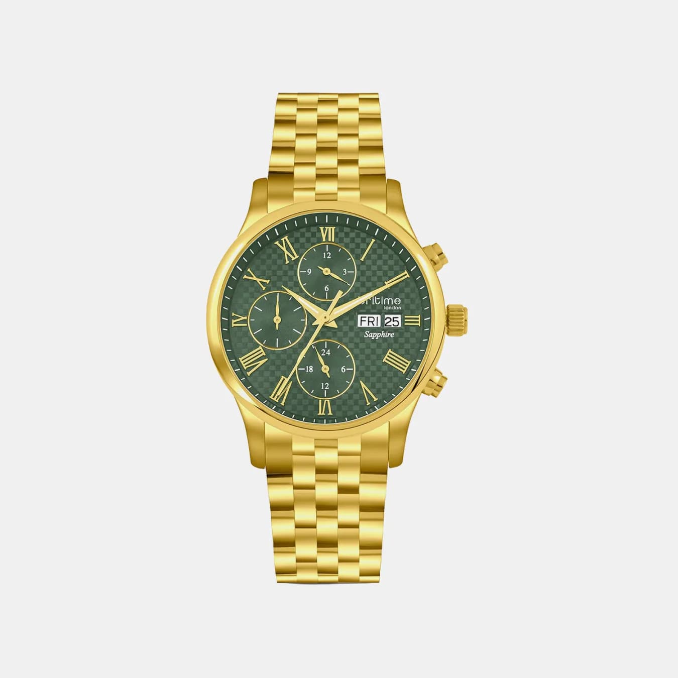 Imperion Men's Automatic Green Dial Analog Metal Watch 247-M21402