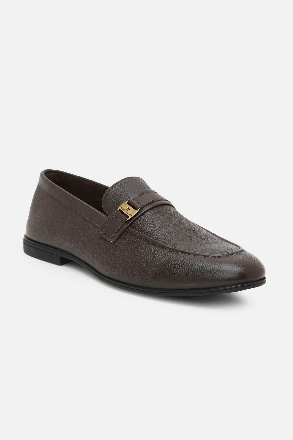 Men's Brown Formal Slip-On Loafers