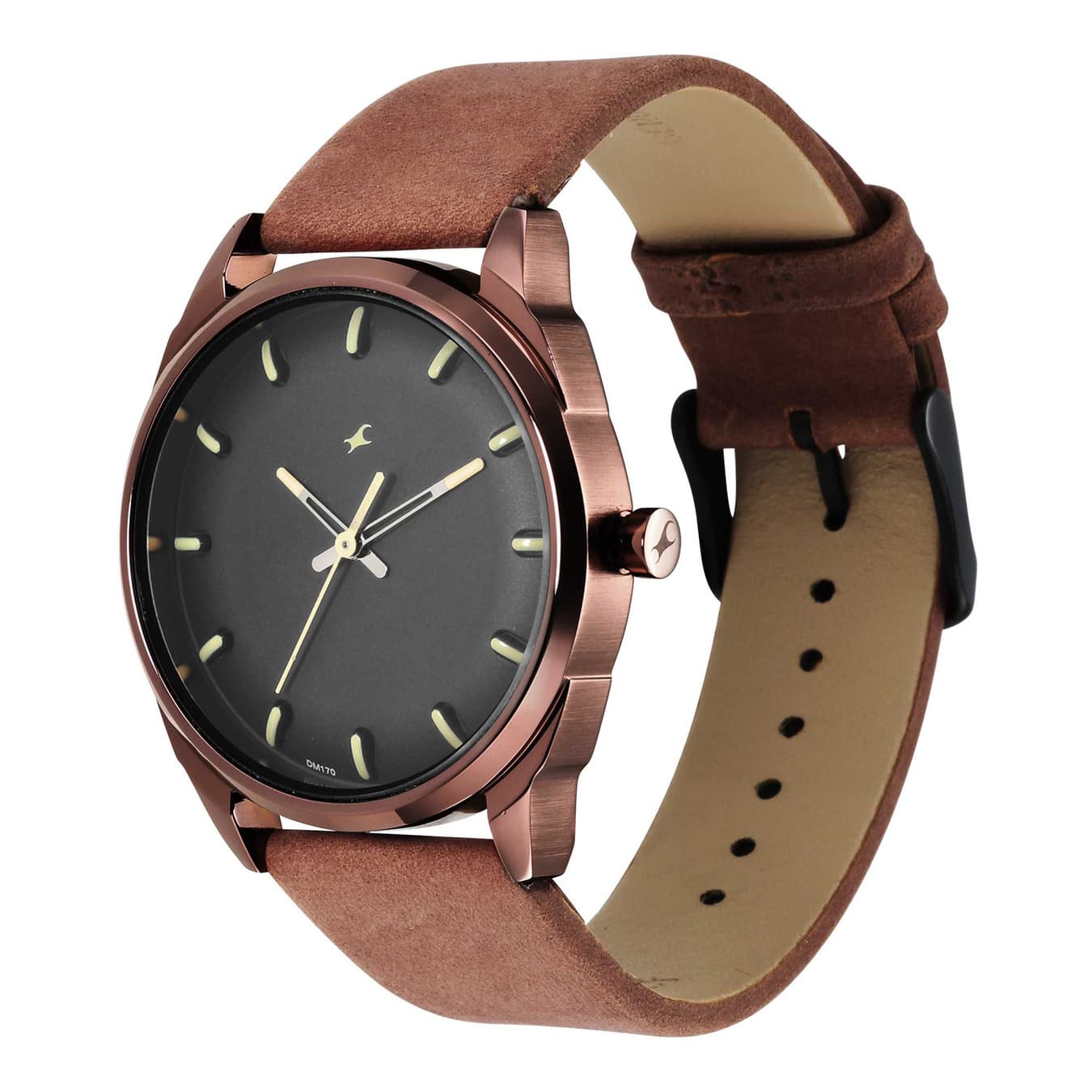 Men's Black Casual Analog Watch - NT3273QL01