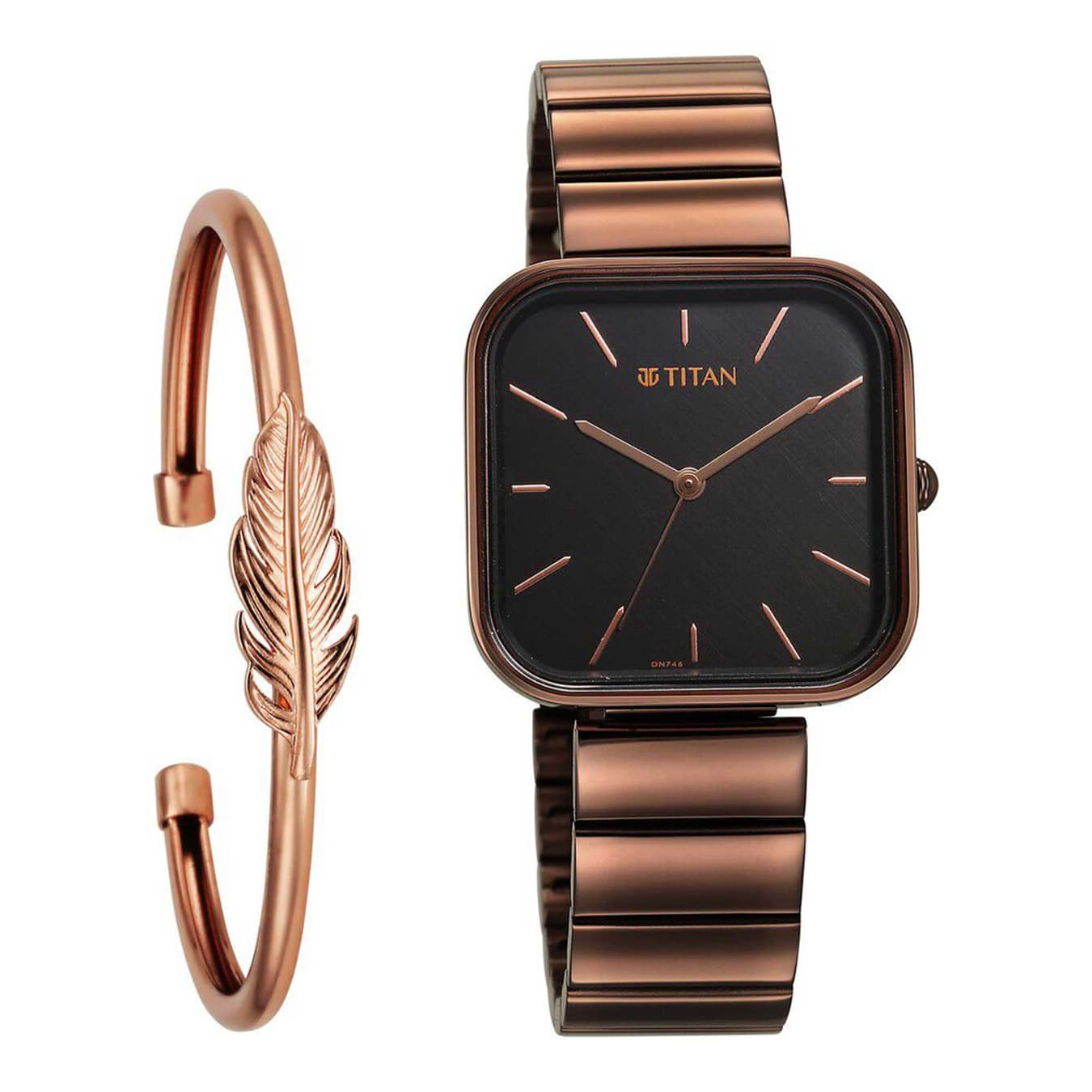 Women's Black Casual Analog Watch - NU2715QM01F