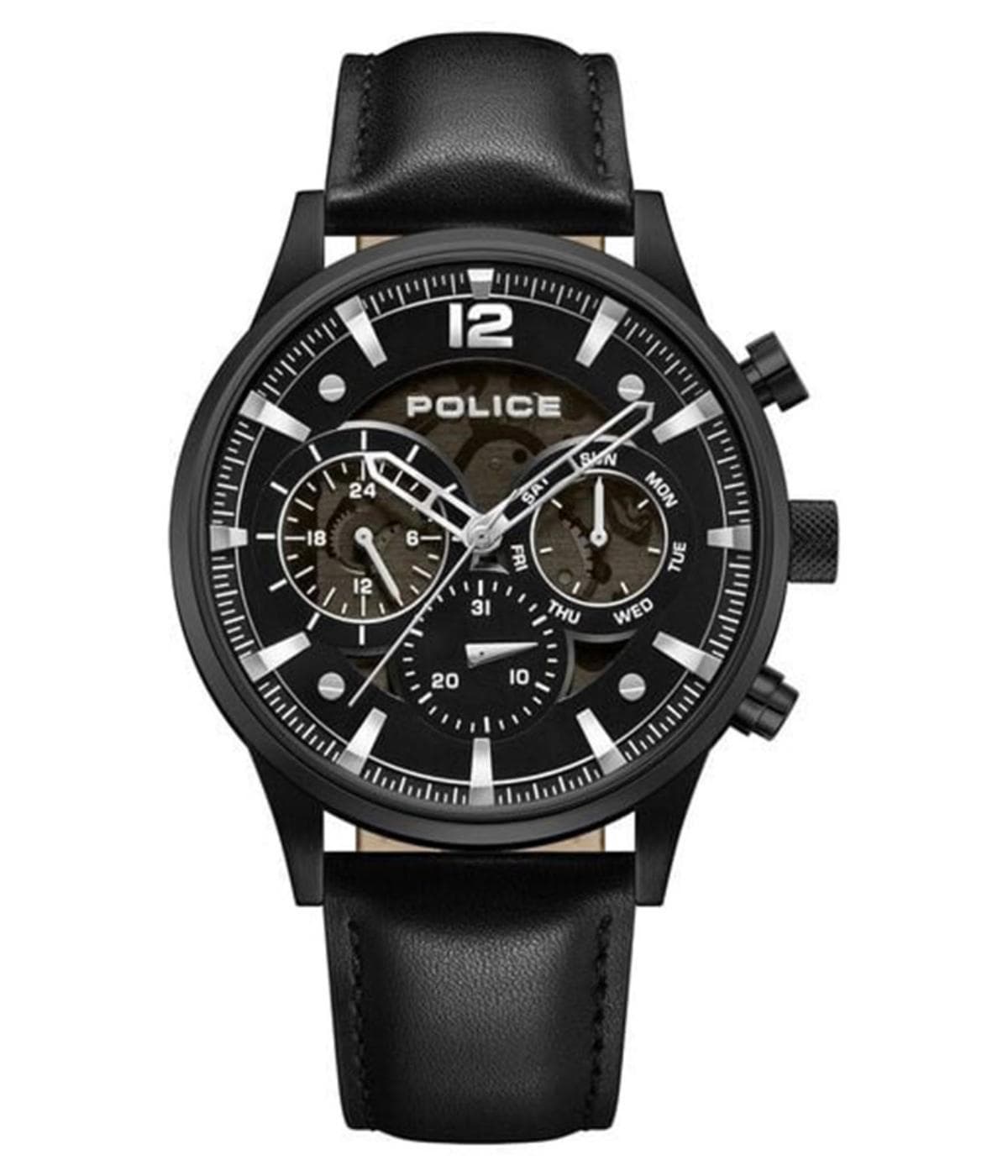 Men's Black Casual Chronograph Watch - NTPLPEWGF0040203