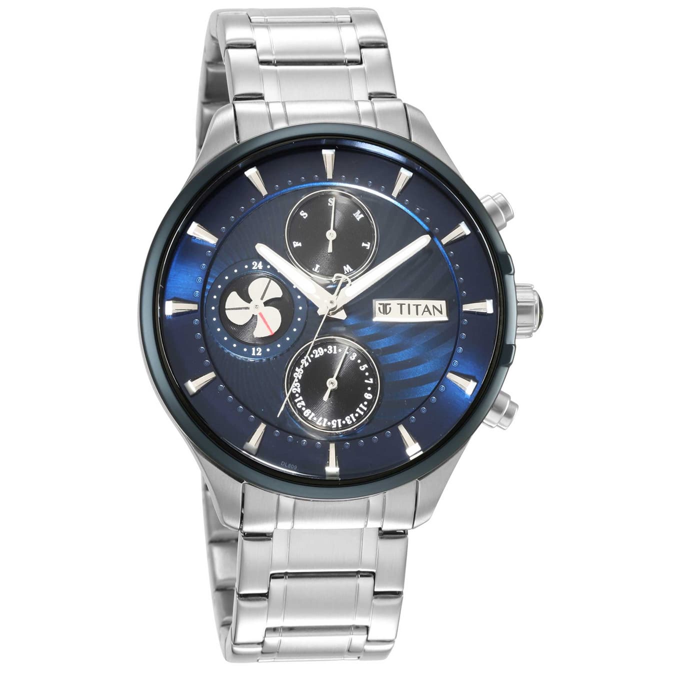 Men's Blue Casual Chronograph Watch - NU1873KM02