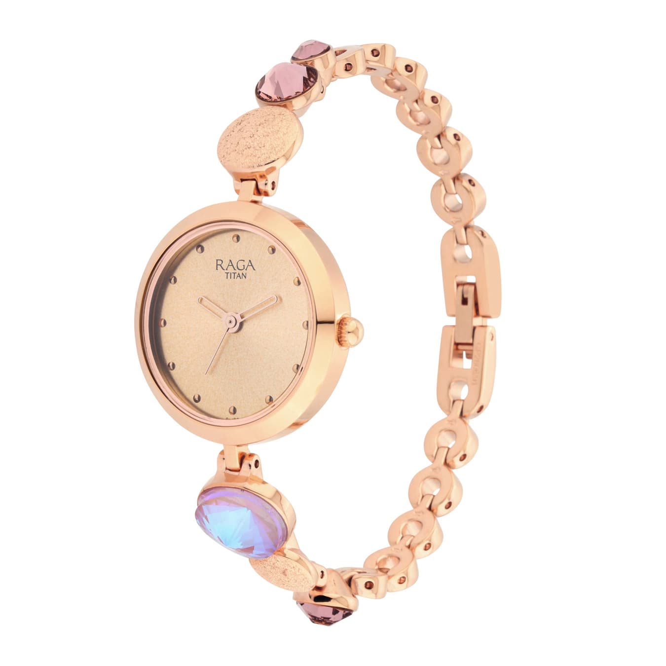 Women's Rose Gold Casual Analog Watch - NU2606WM08