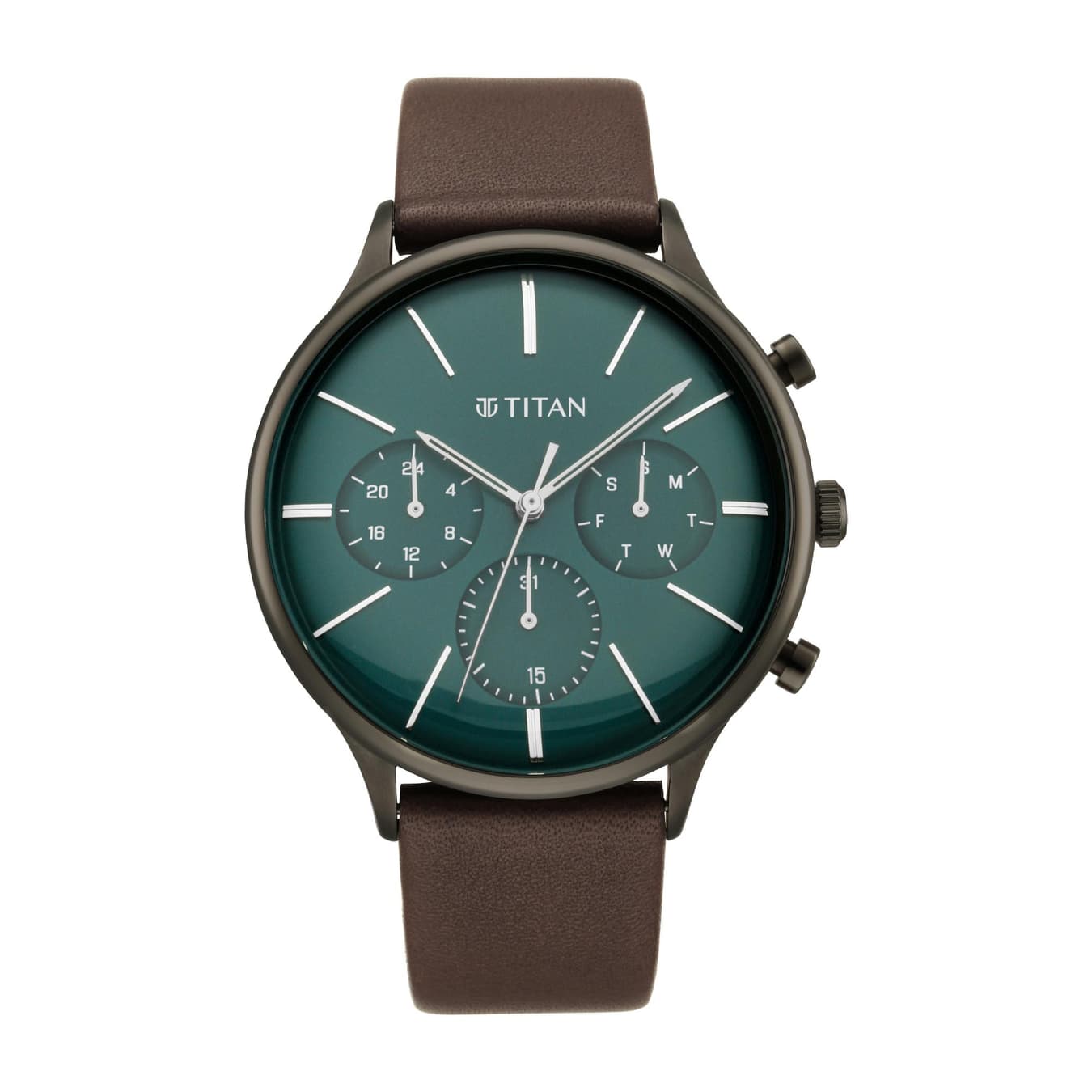 Men's Green Casual Chronograph Watch - NU90134QL01