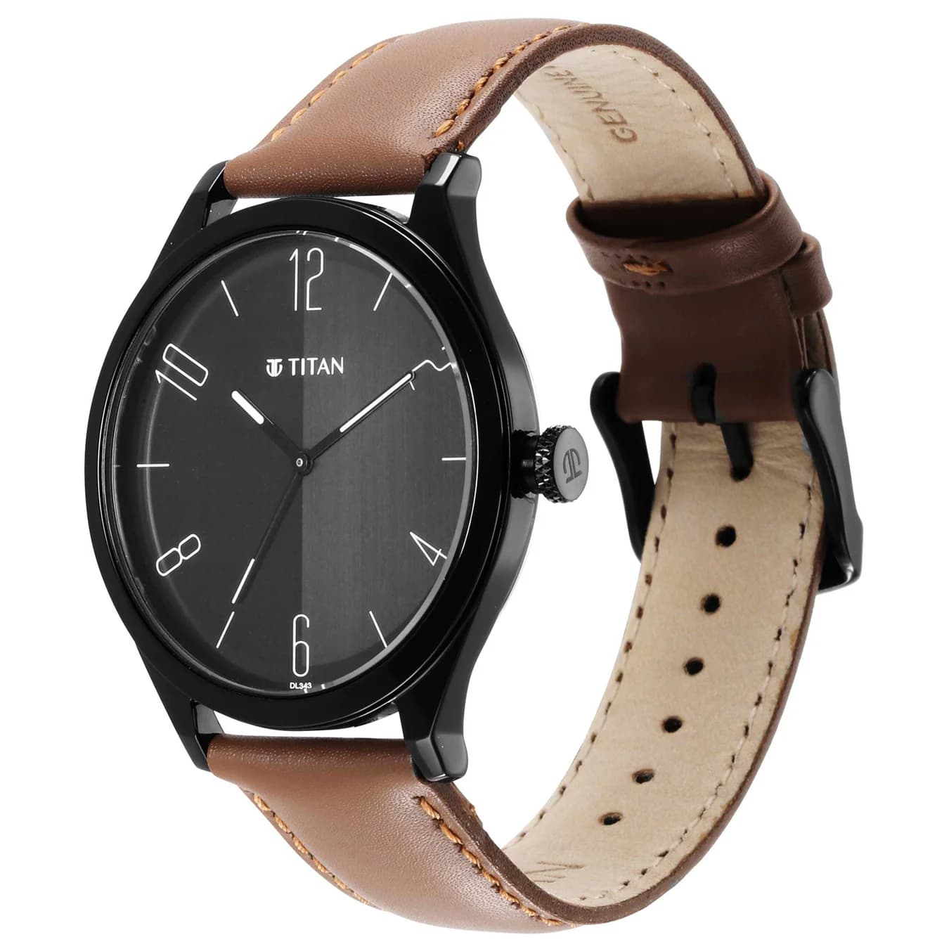 Men's Black Casual Analog Watch - NU1865NL01