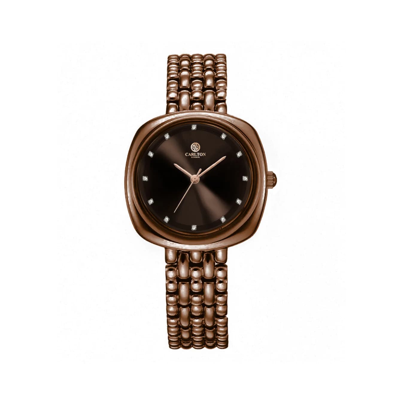 Women's Brown Smart Casual Stainless Steel Analog Watch - CLW-CT-66