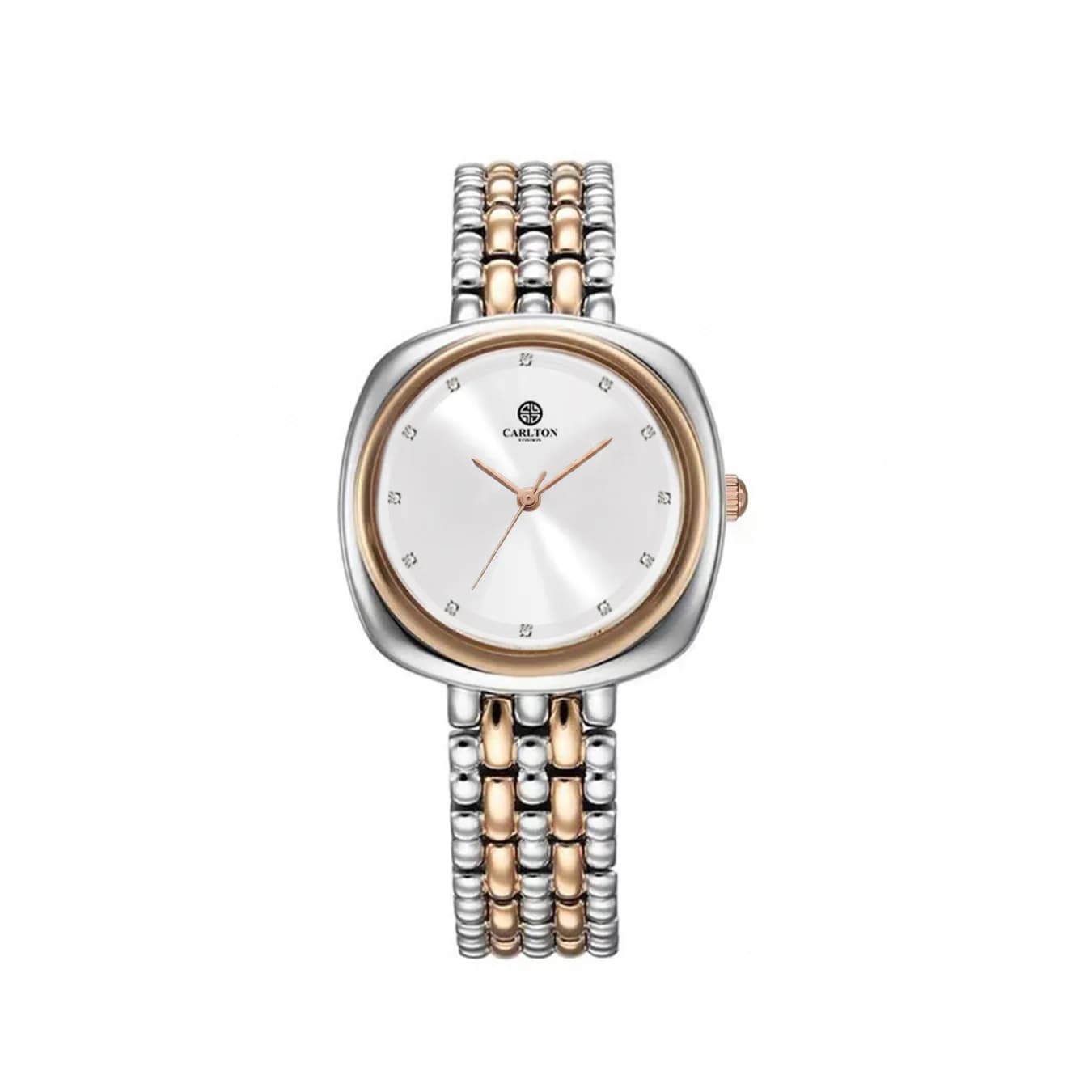 Men's Silver Smart Casual Stainless Steel Analog Watch - CLW-CT-55