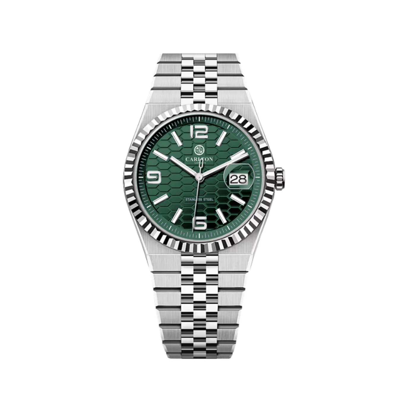 Men's Green Smart Casual Stainless Steel Analog Watch - CL-ROVER-GRN