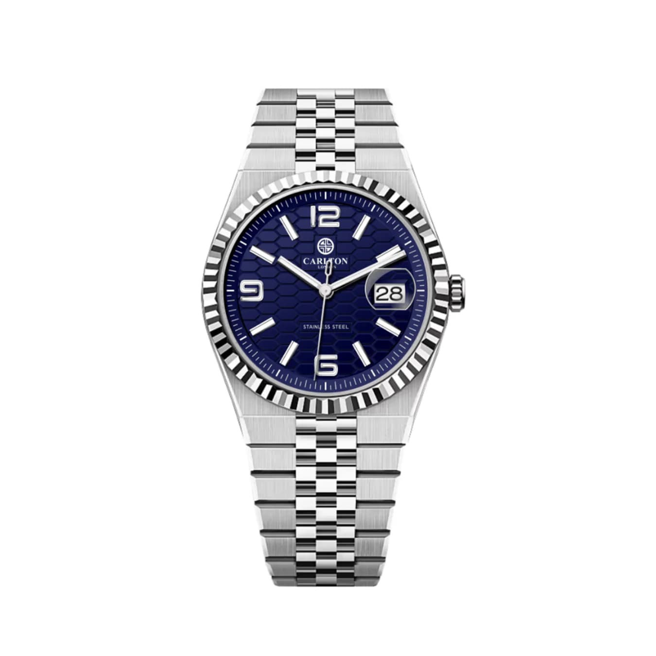 Men's Blue Smart Casual Stainless Steel Analog Watch - CL-ROVER-BLU