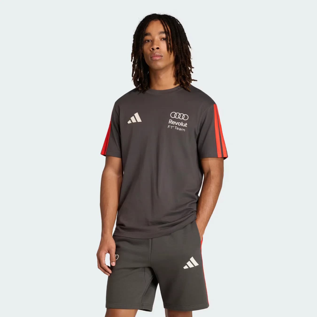 Men's Brown Casual Half Sleeves Tshirt