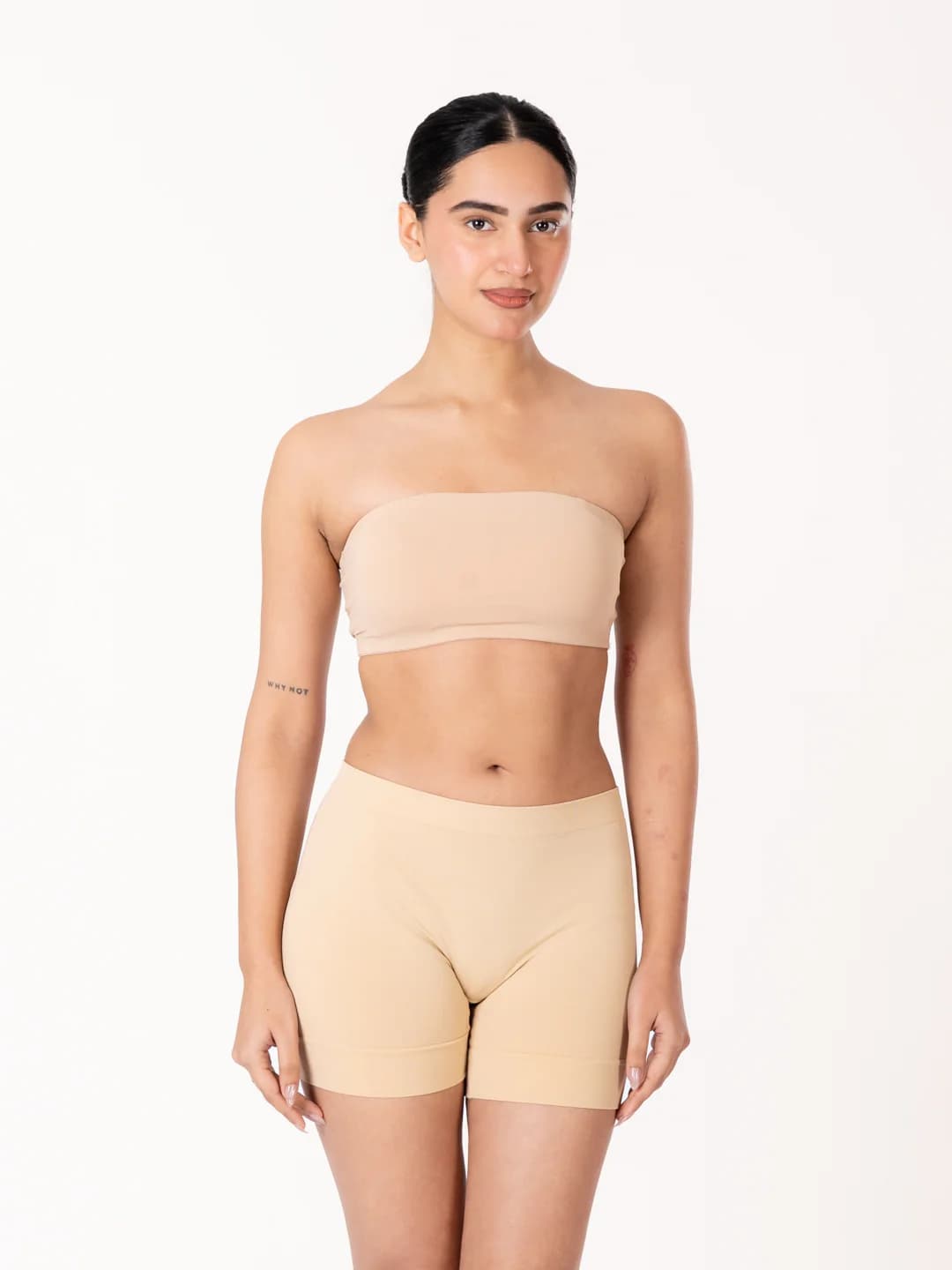 Women's Beige Pryme Bandeau Bra