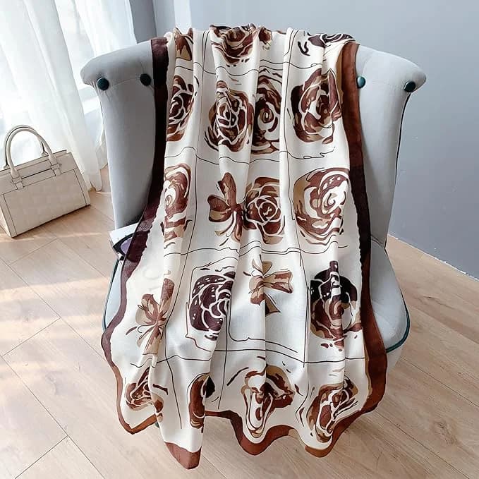 Women's Multicolor Printed Scarf