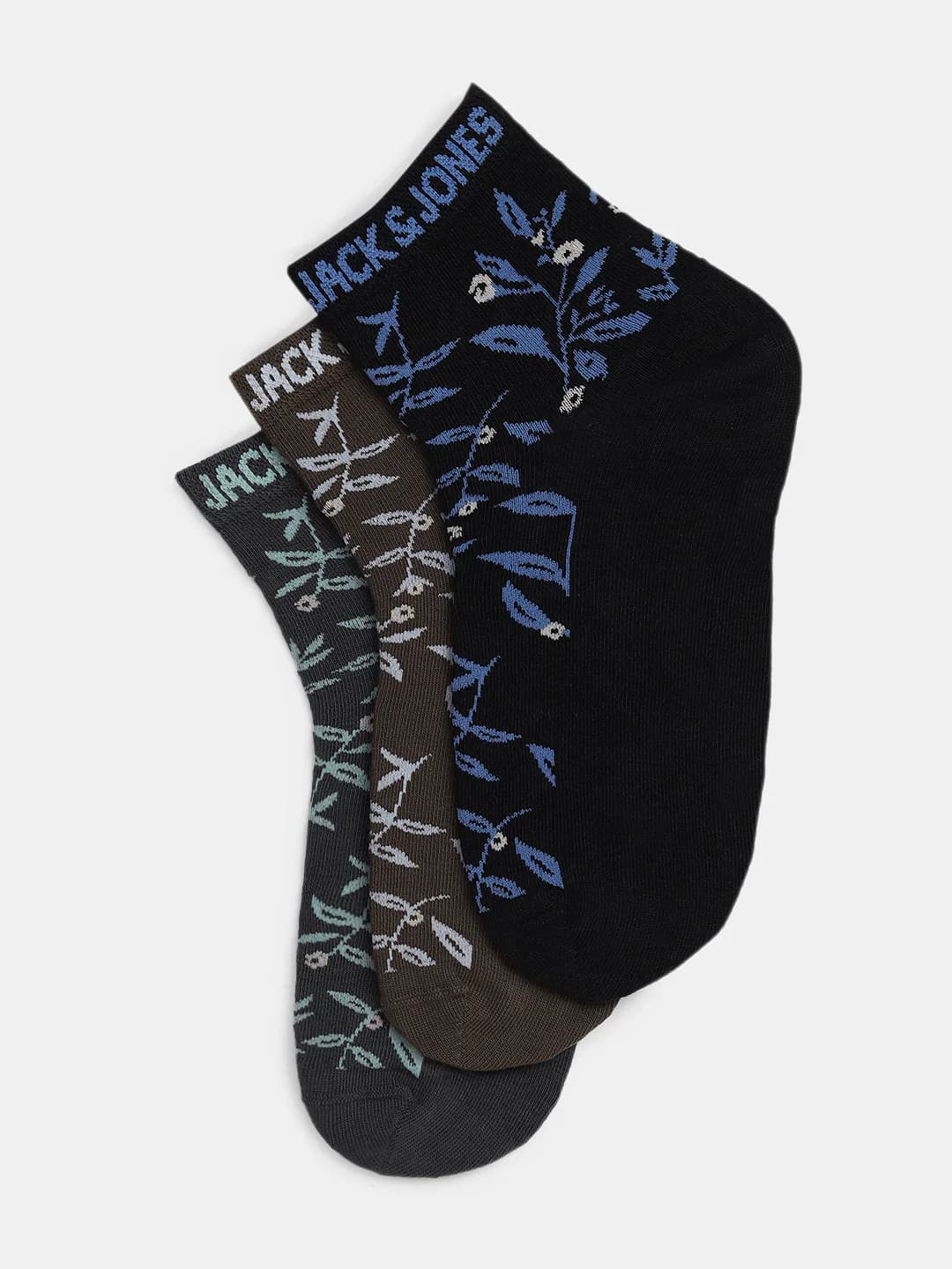 Men's Multicolor Casual Printed Socks - Pack of 3