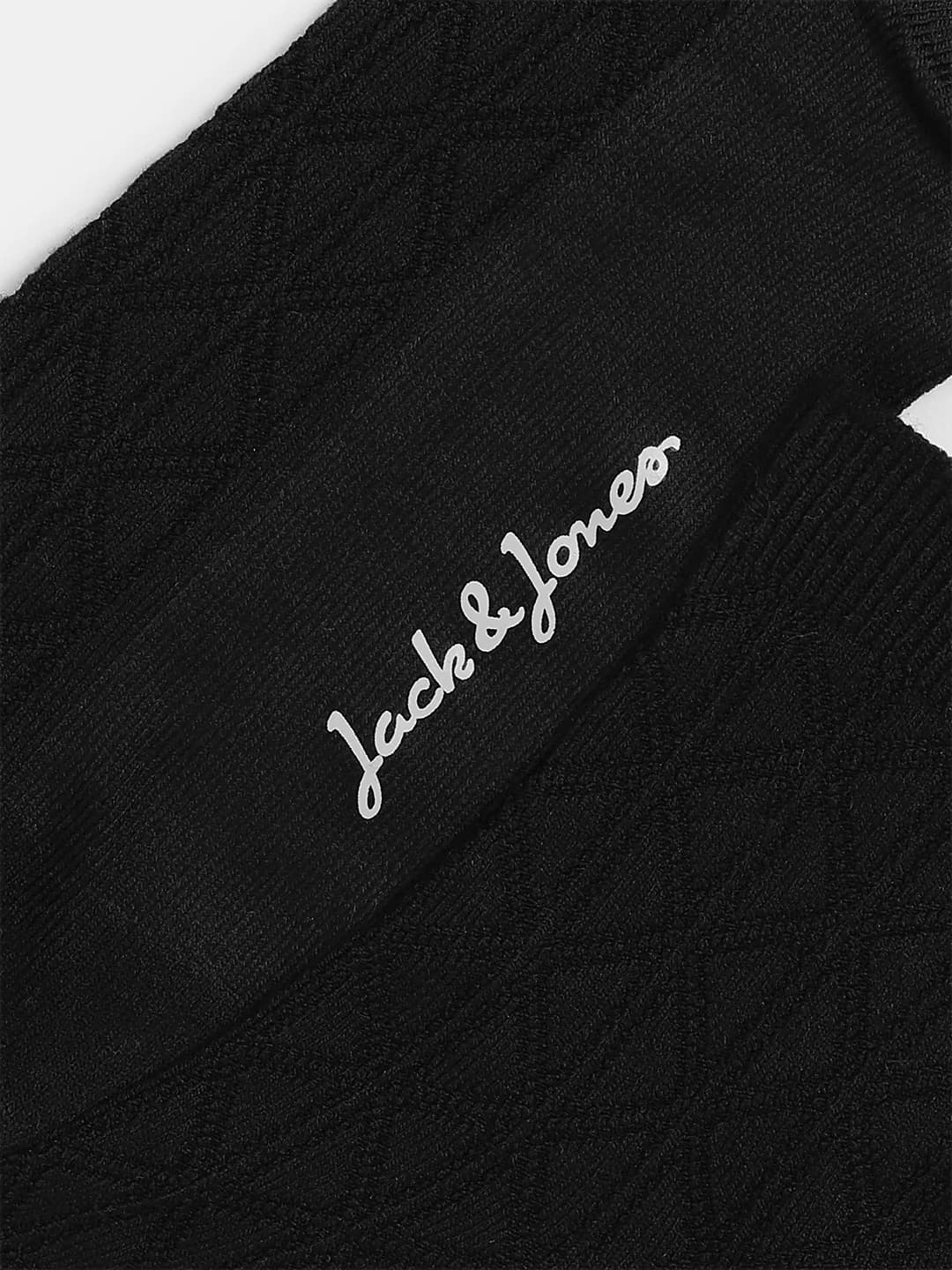 Men's Black Casual Solid Socks - Pack of 2