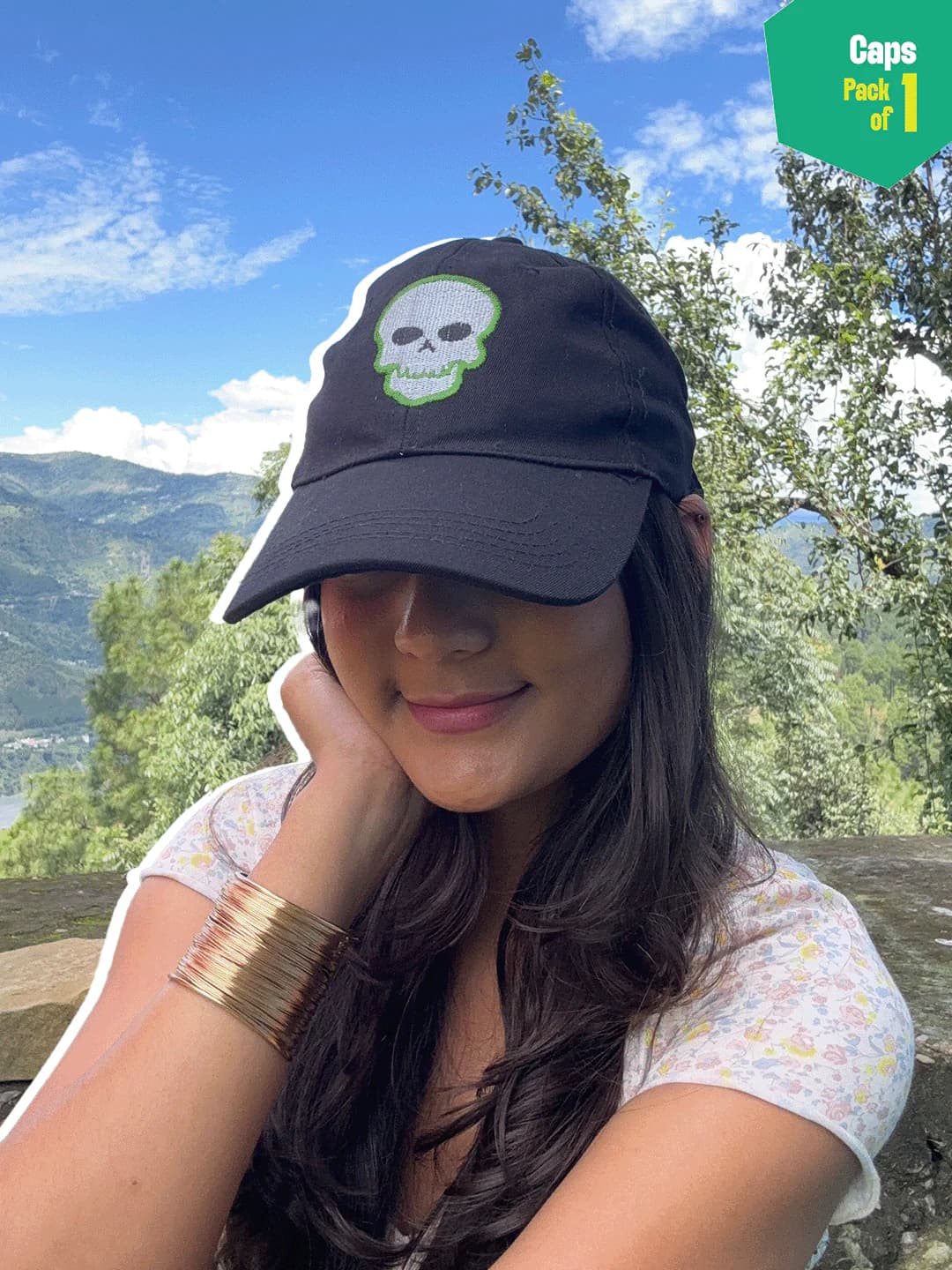 Unisex Black Don't Mess Cap - 100% Cotton - Adjustable Strap